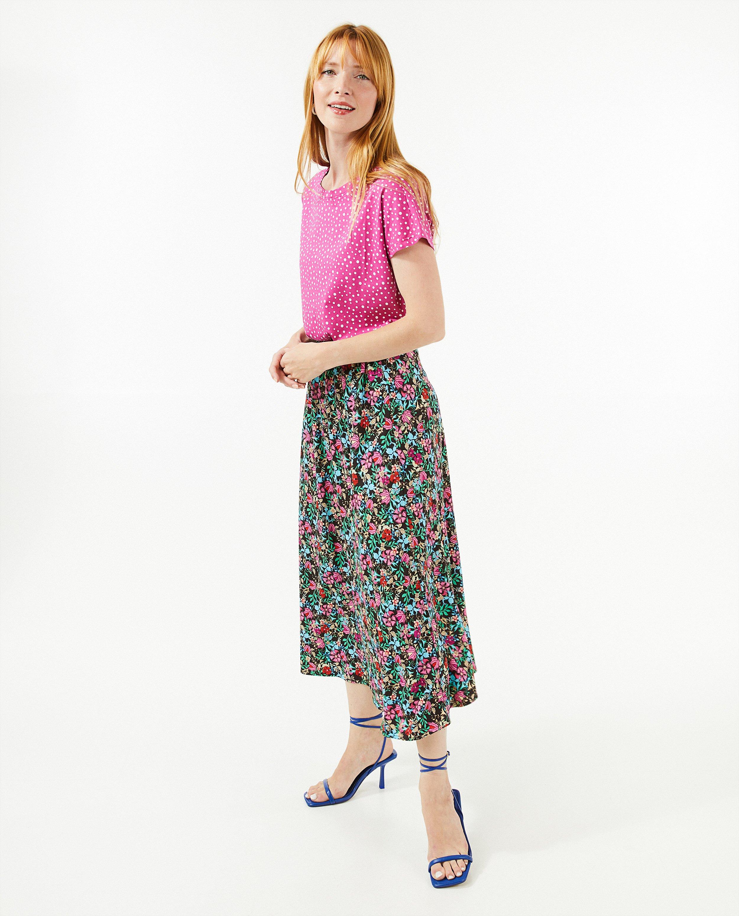 T-shirt rose à pois - null - OVS
