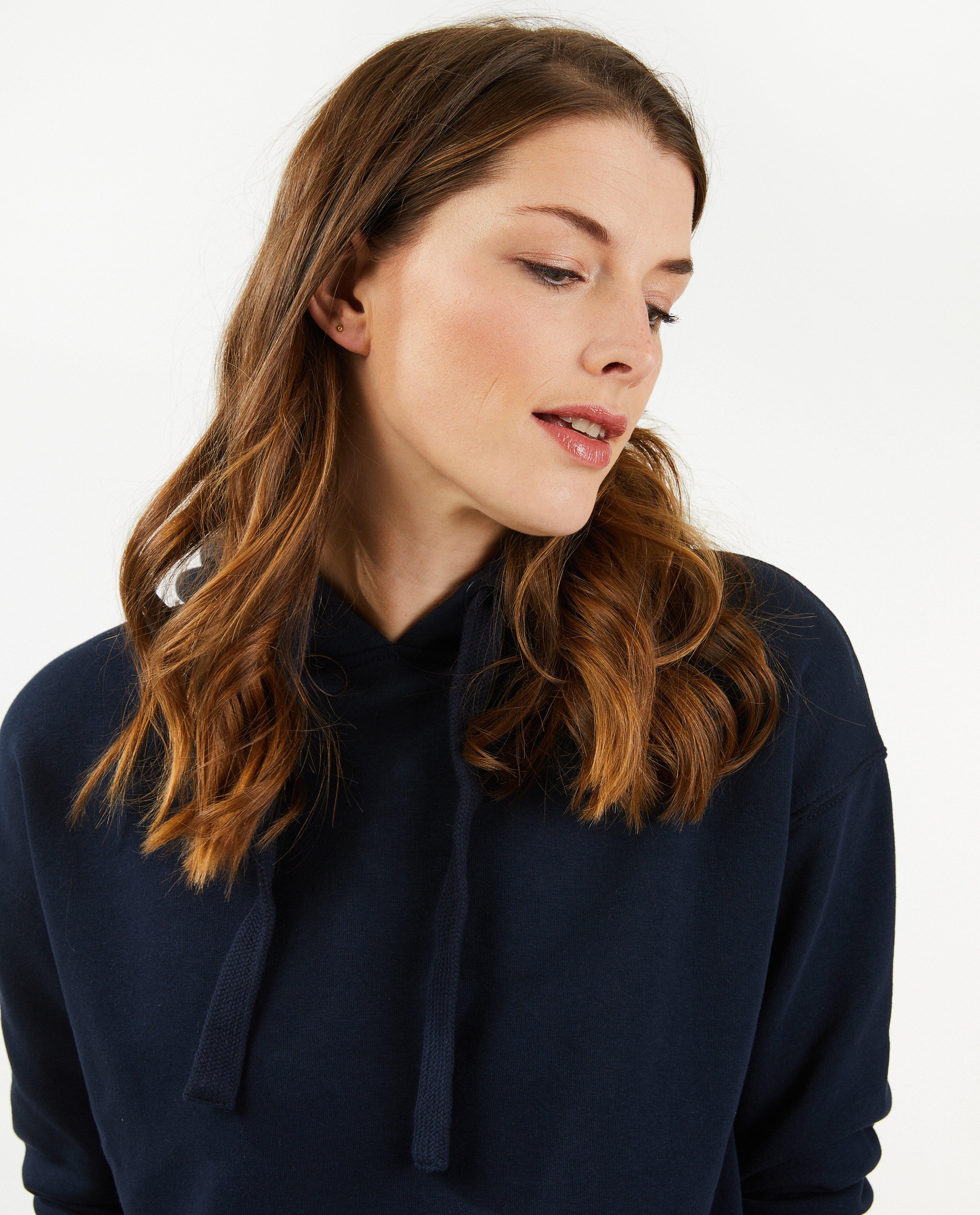 Hoodie &eacute;cru - D&eacute;tails du produit - bleu - image num&eacute;ro 4