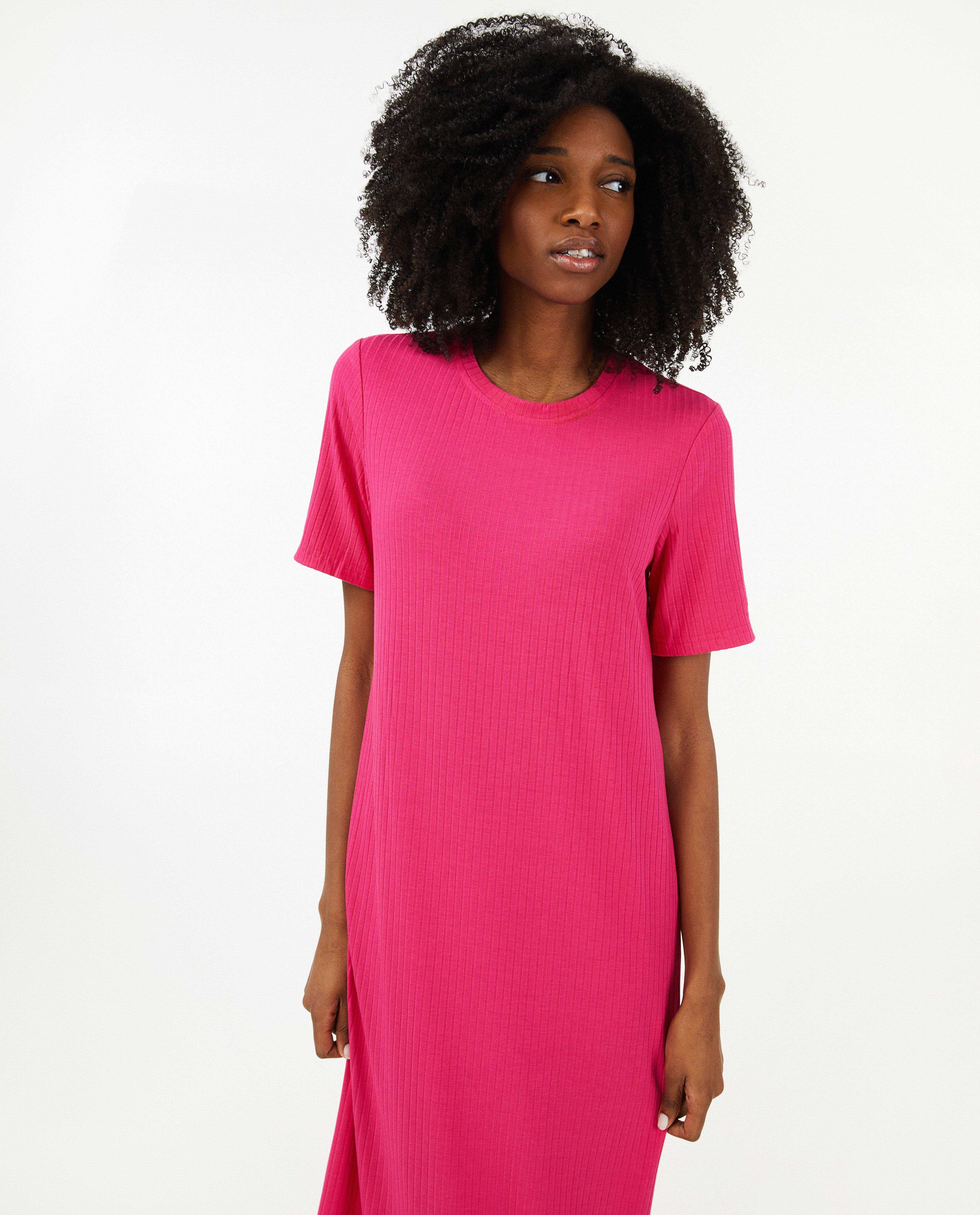 Kleedjes - Maxi-jurk met rib