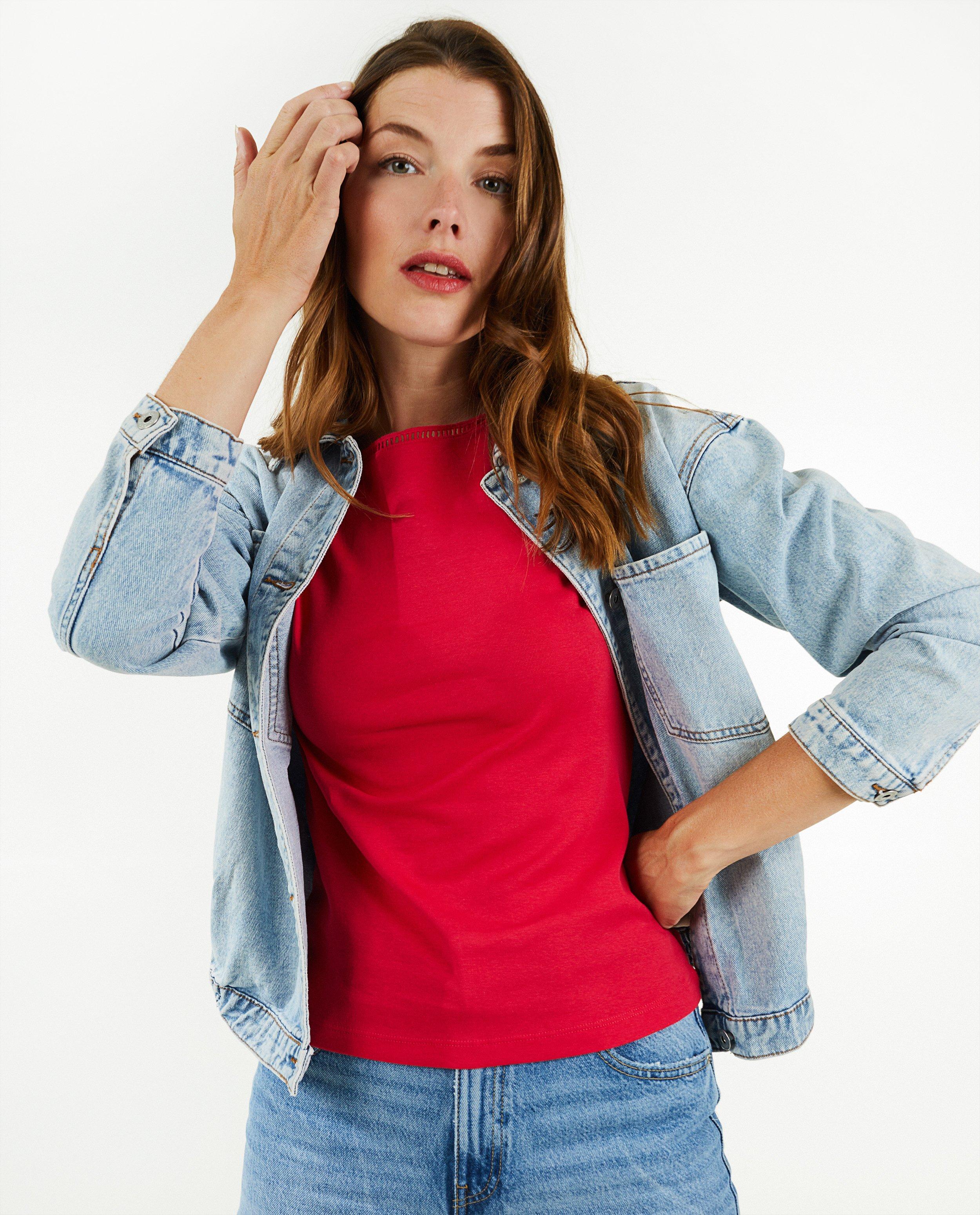 T-shirts - Fuchsia longsleeve