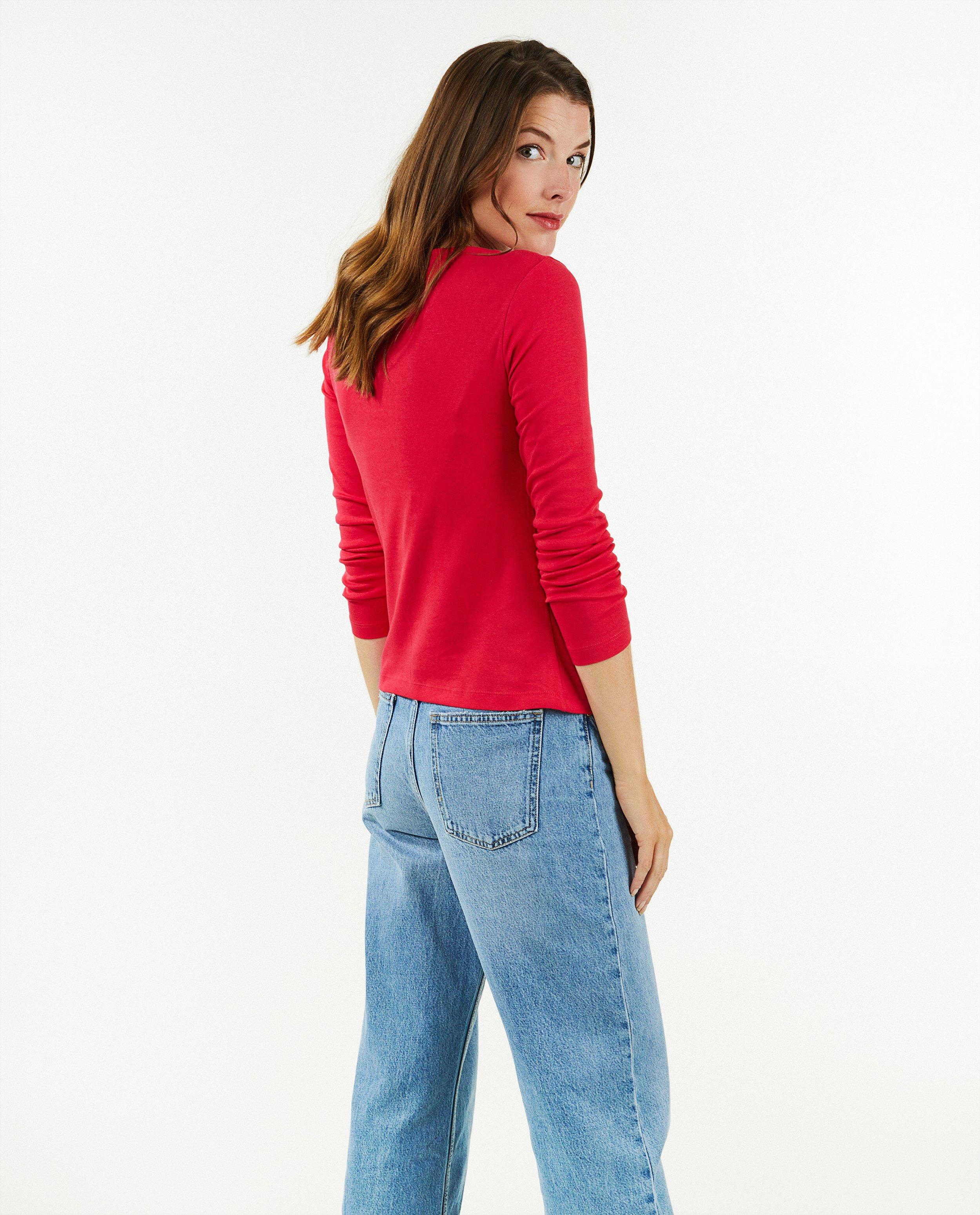 T-shirts - Fuchsia longsleeve