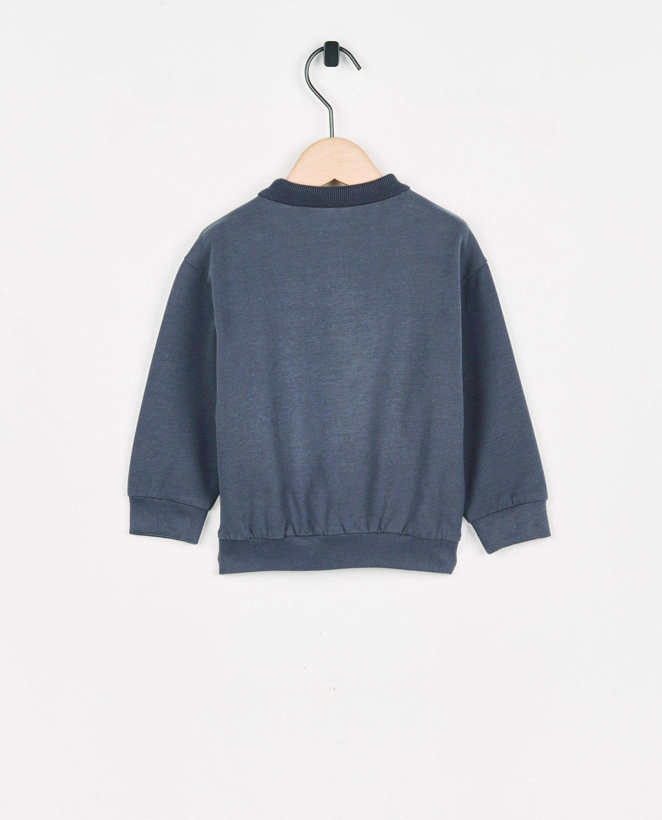 Sweats - Sweat polo bleu