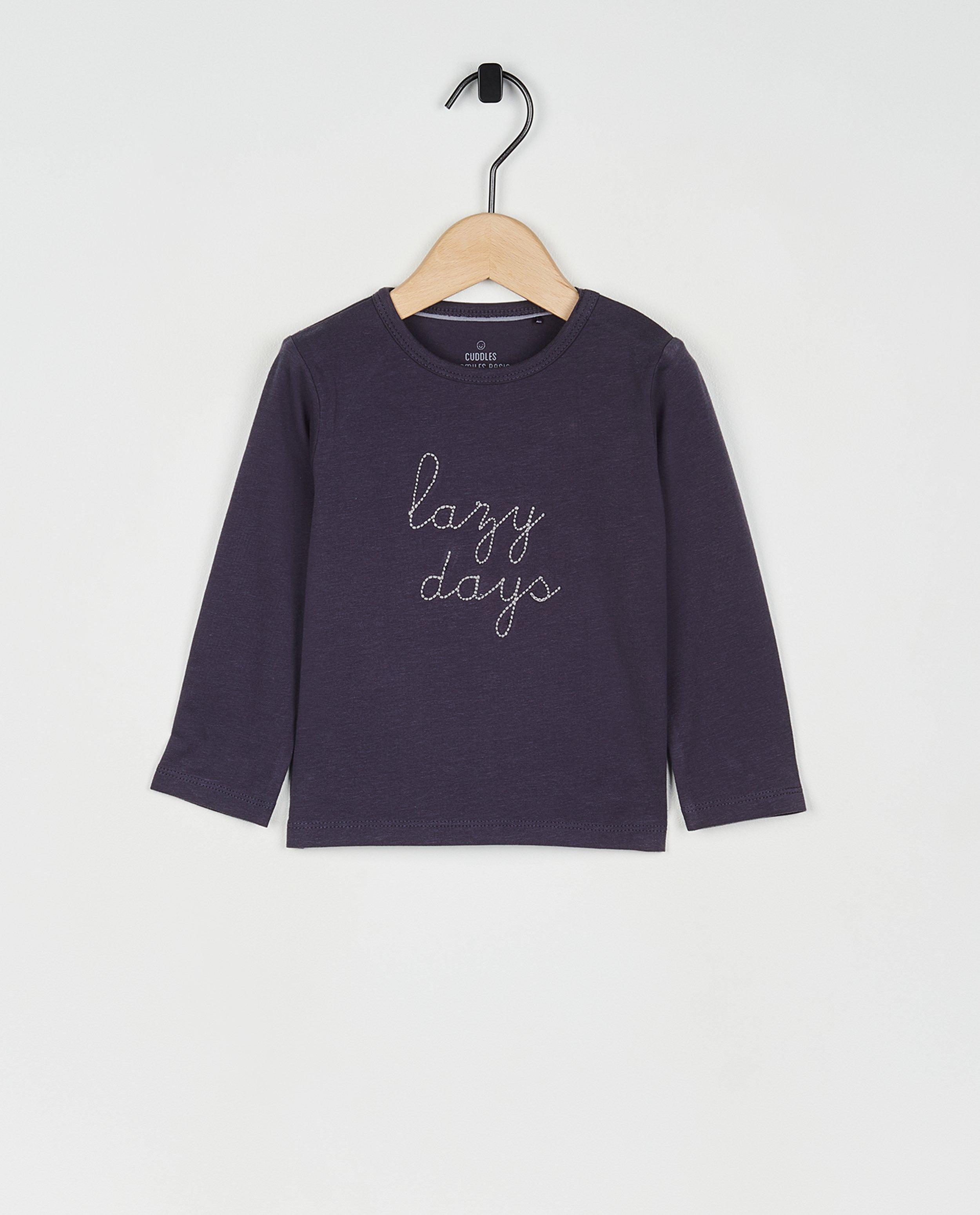 T-shirt imprimé à manches longues - null - Cuddles and Smiles