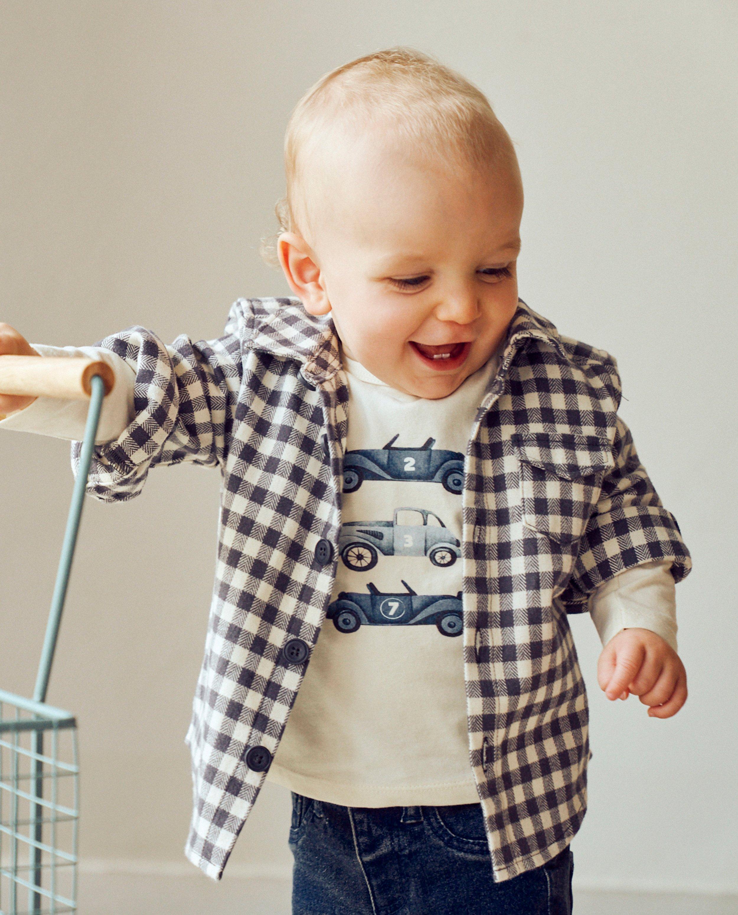 Longsleeve met autoprint - null - Cuddles and Smiles