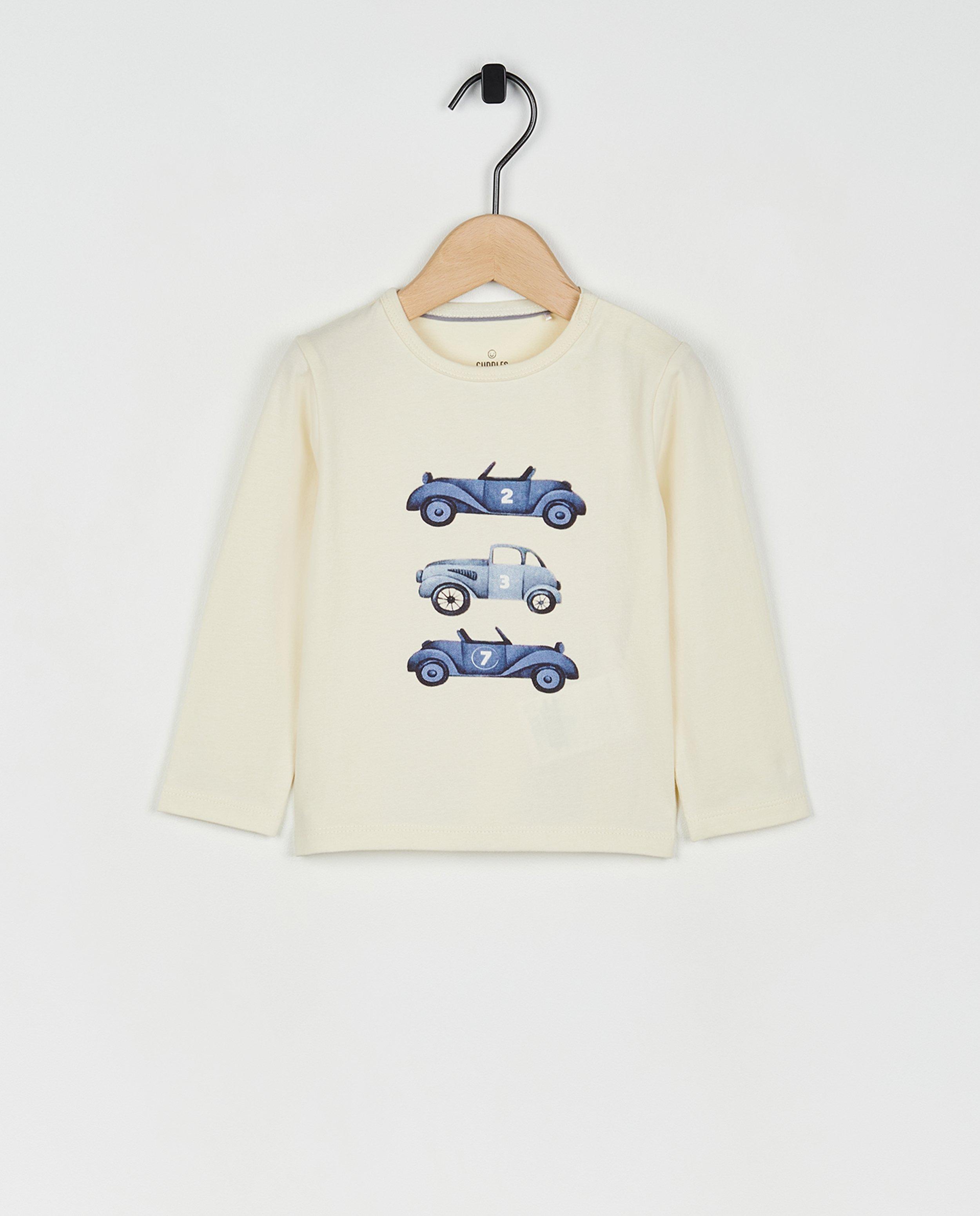 T-shirts - Longsleeve met autoprint