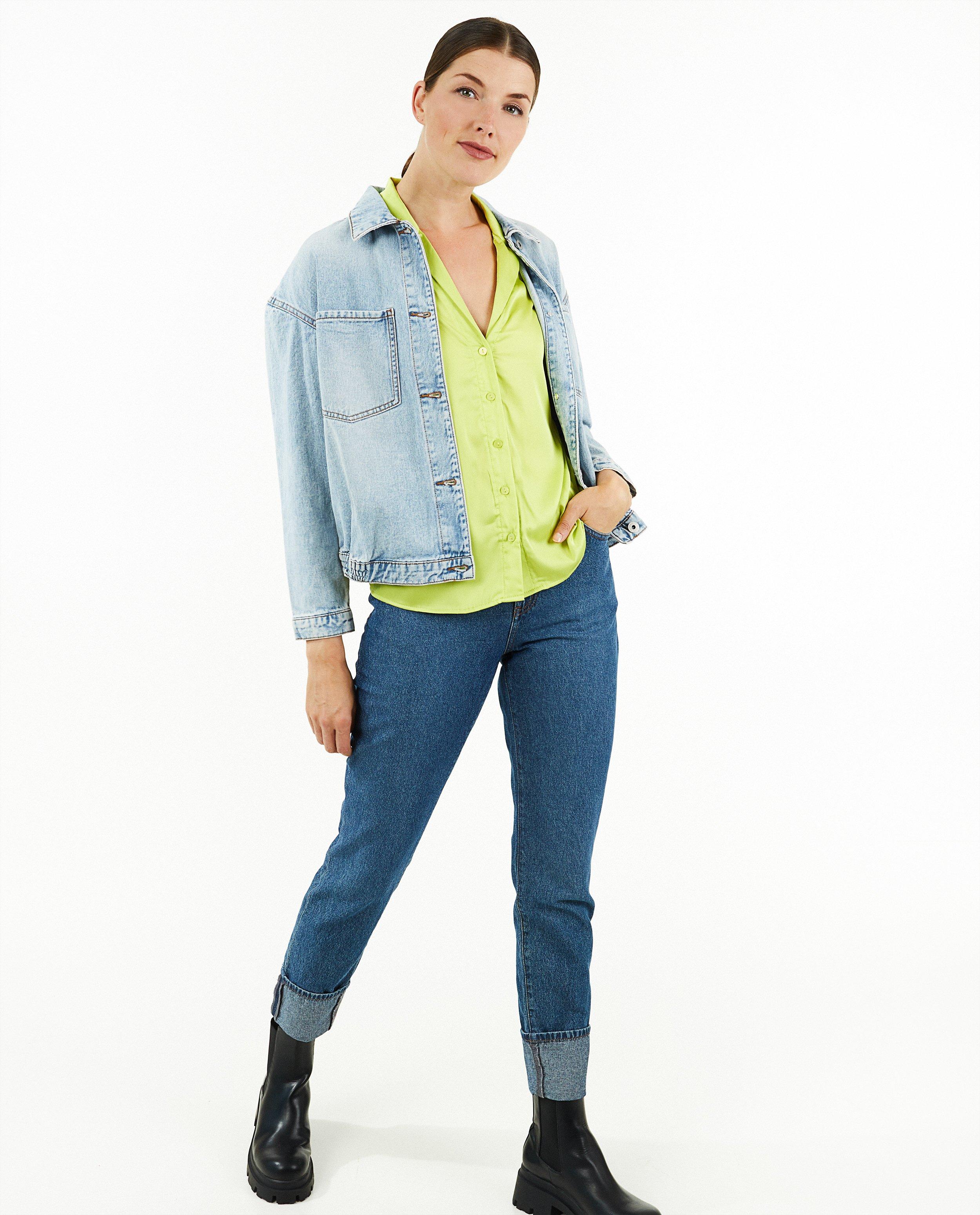 Paarse blouse - Product Detail - lichtgroen - afbeelding nummer 4