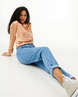 Jeans bleu clair, coupe mom - null - OVS
