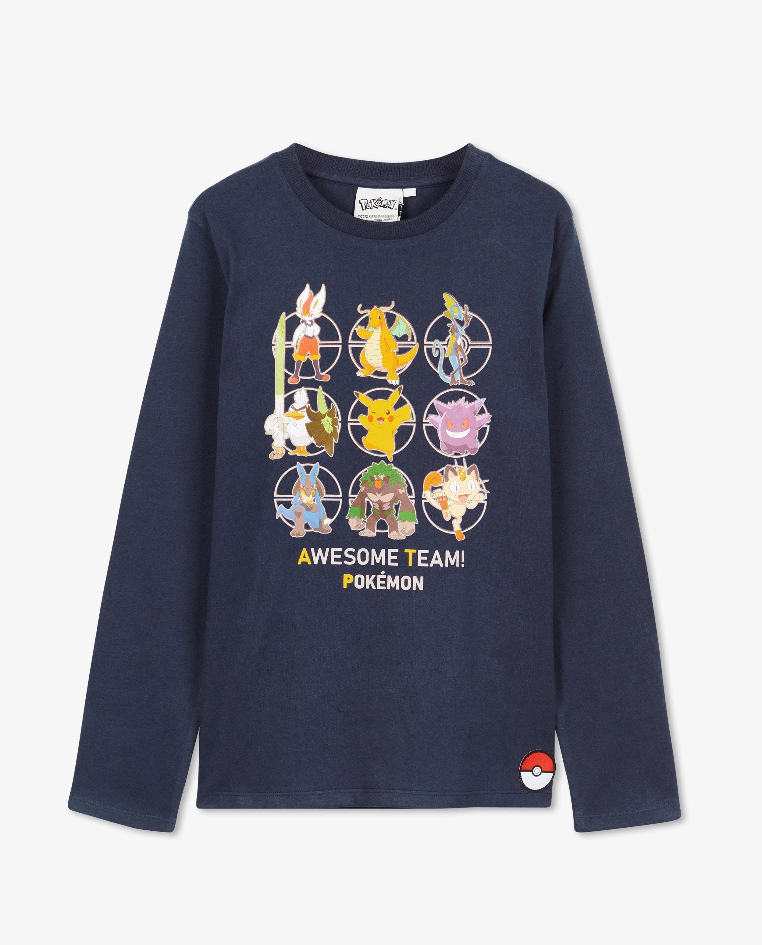 Blauwe longsleeve, Pokémon - null - Pokemon