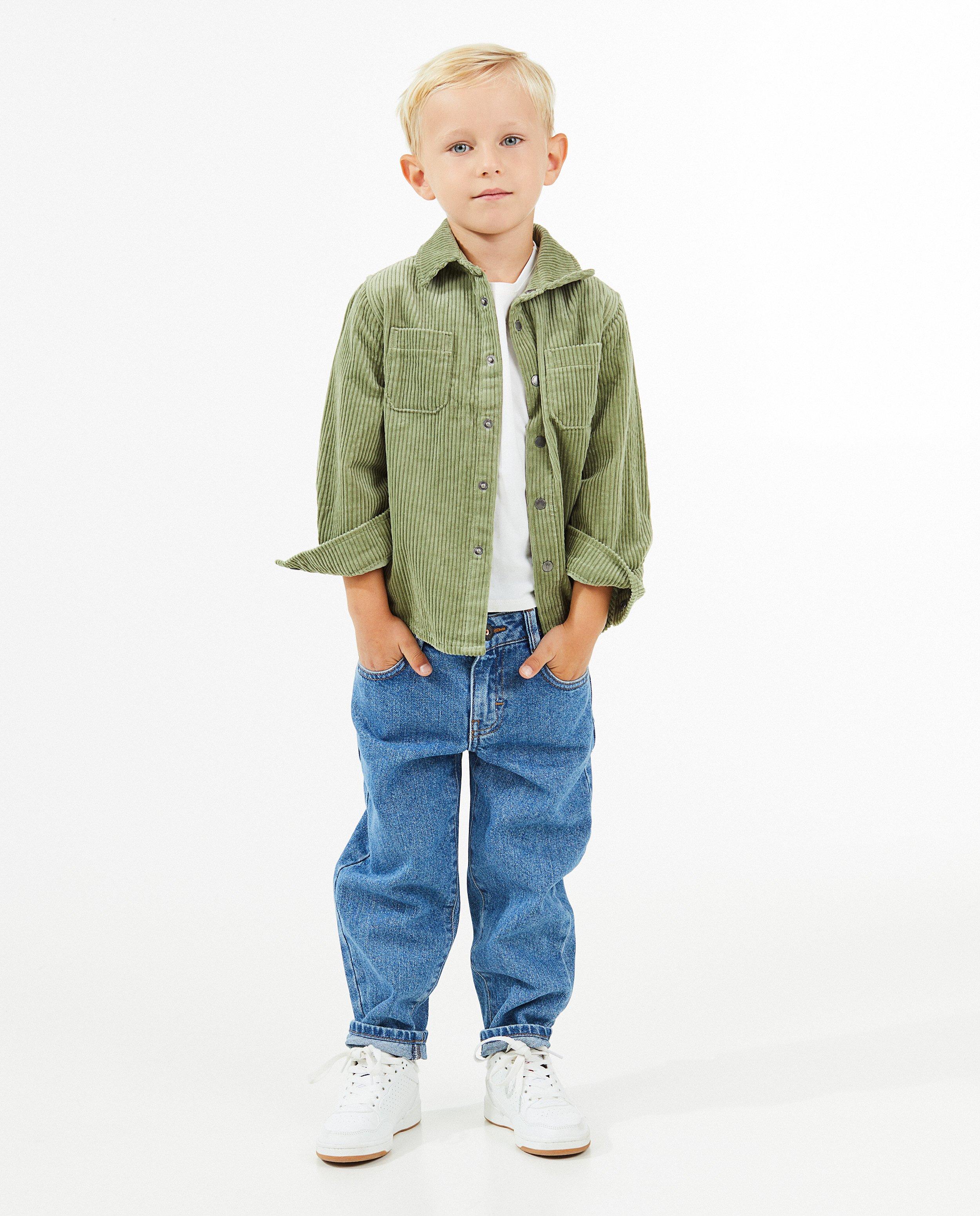 Blauwe jeans, skate fit, 2-7 jaar - null - Kidz Nation