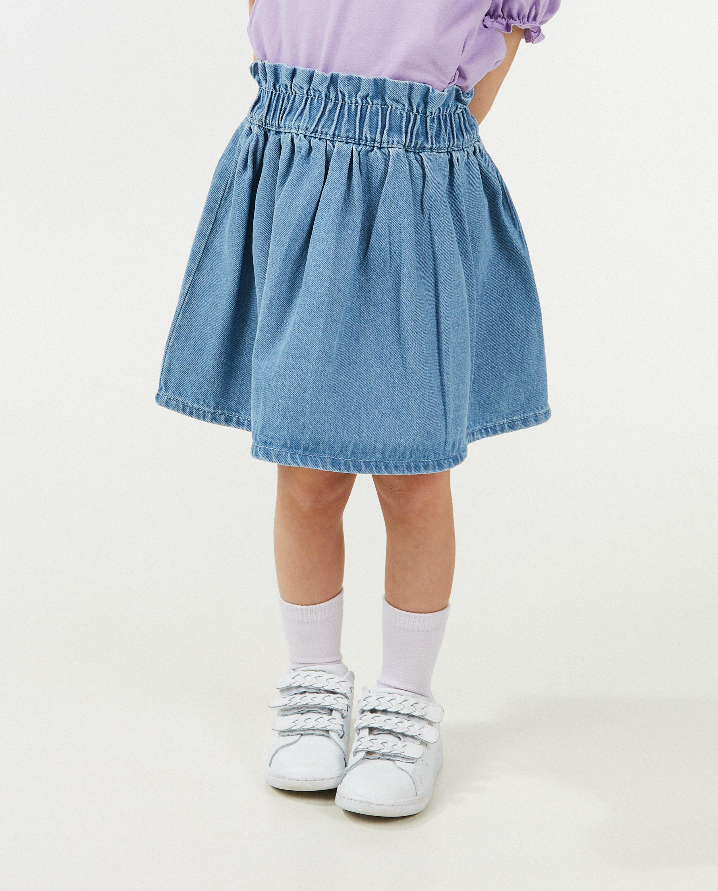 Jupes - Jupe en jeans bleue