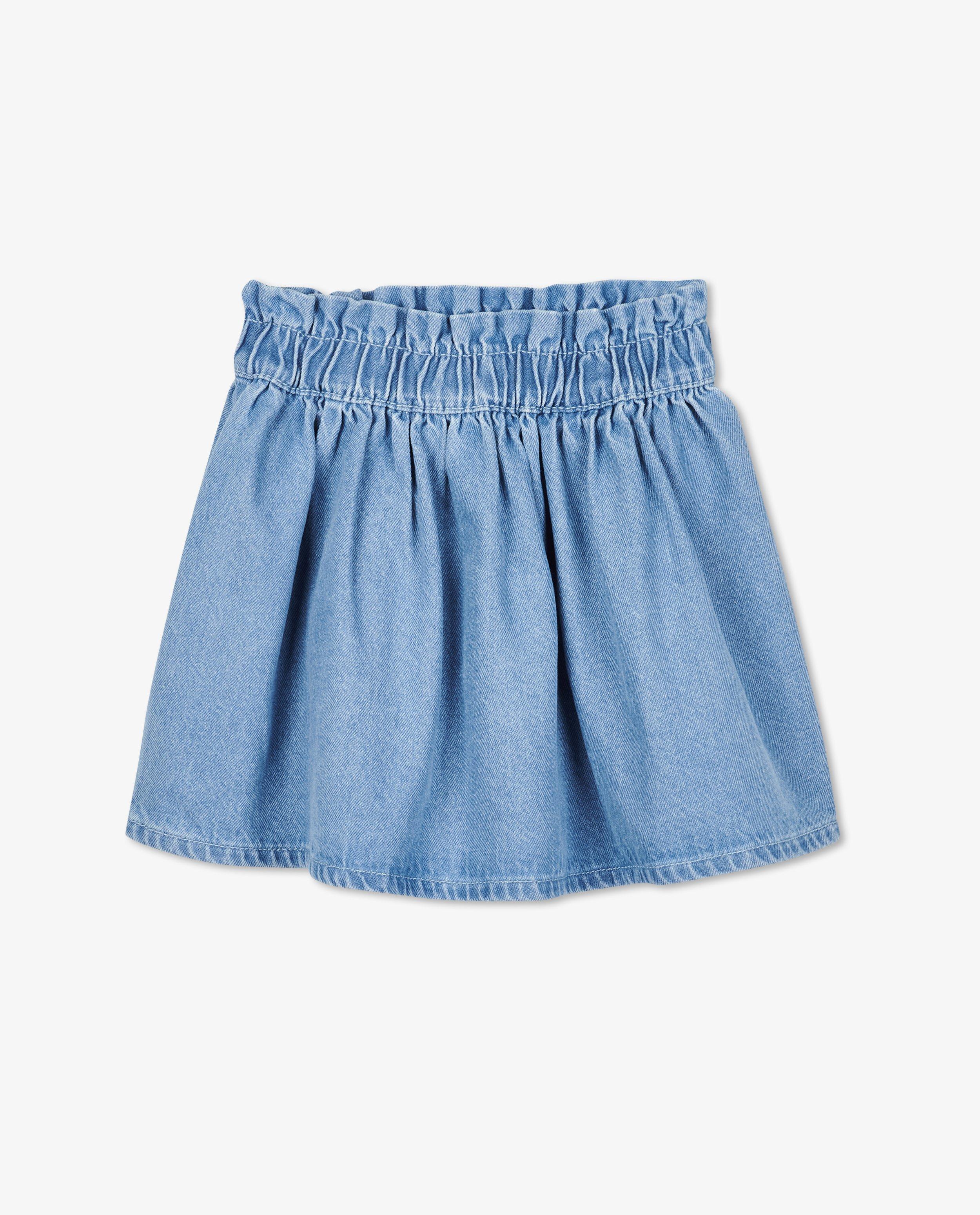 Jupes - Jupe en jeans bleue