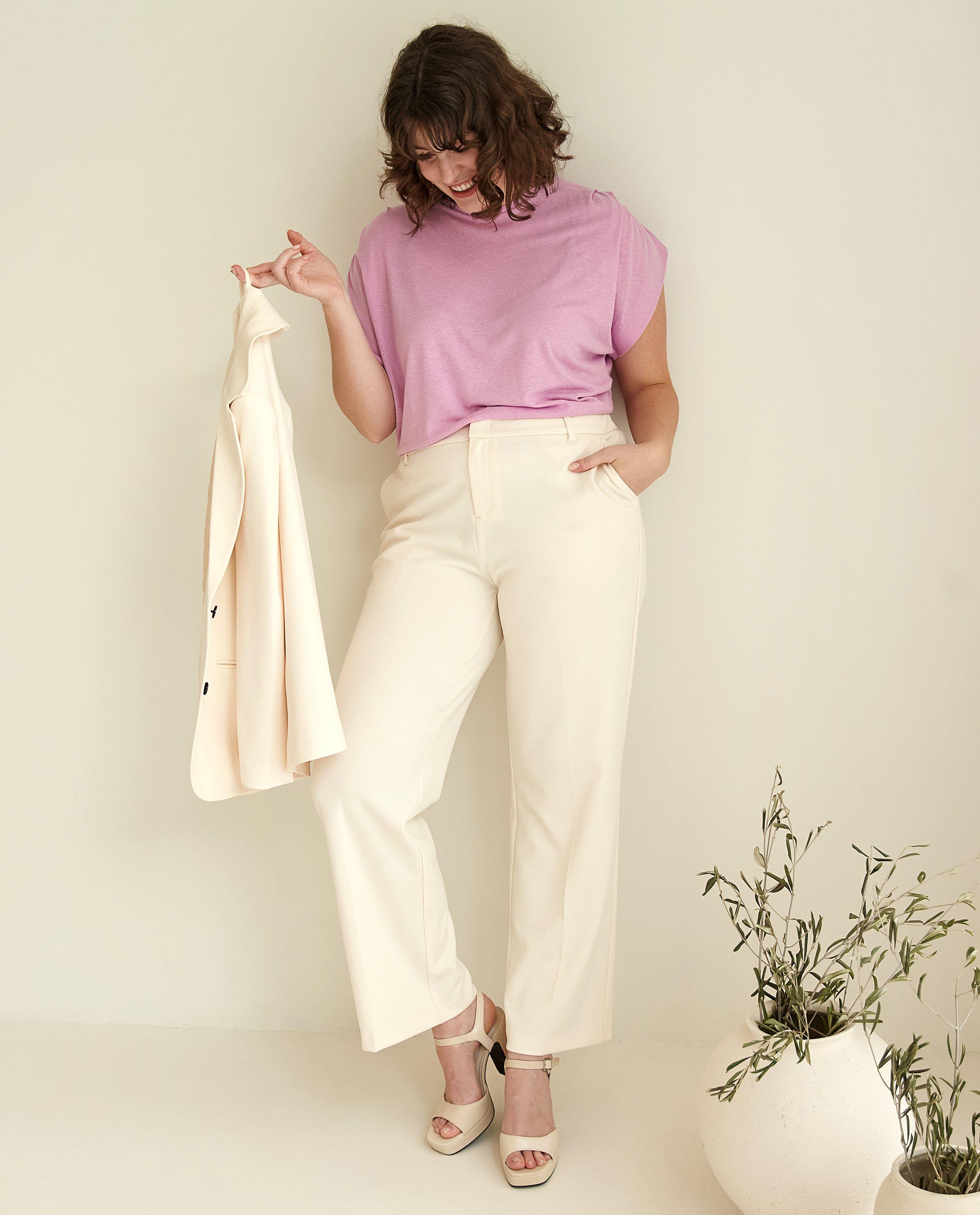Broek, geklede fit - null - Sora