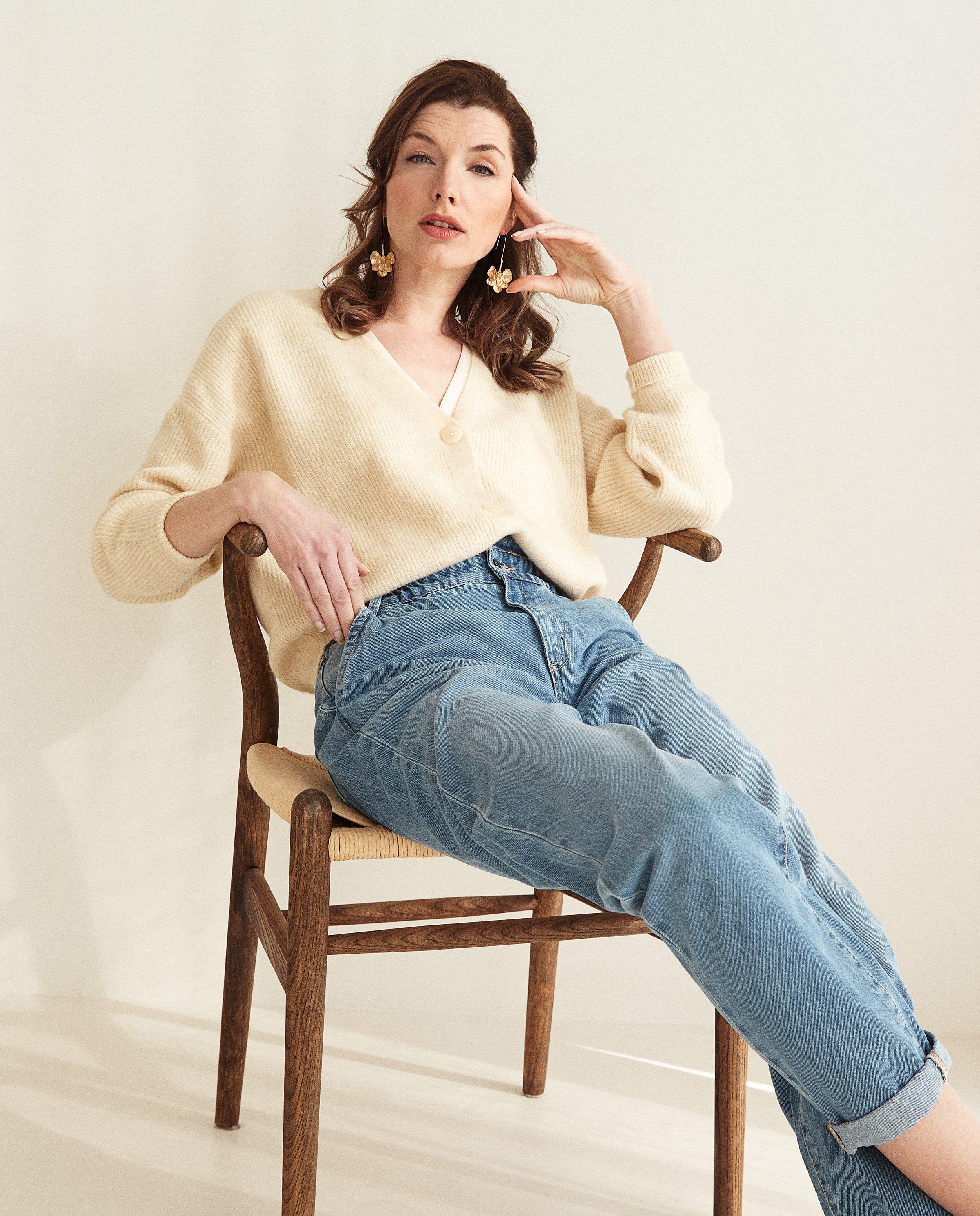 Cardigan en fin tricot - null - Sora