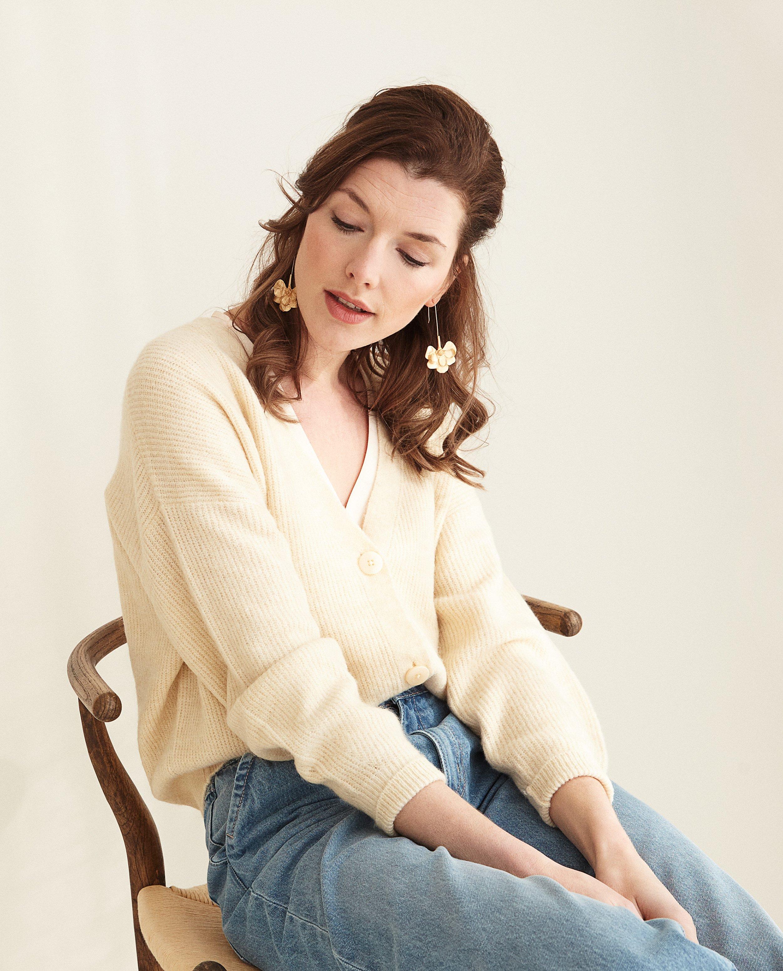 Cardigans - Cardigan en fin tricot