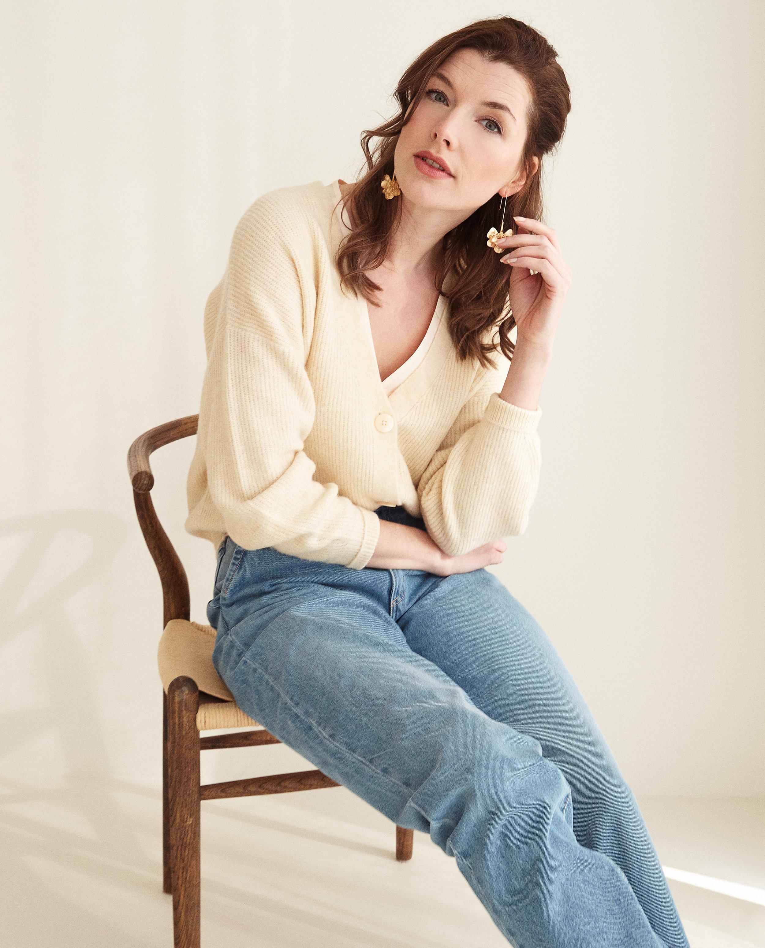 Cardigans - Cardigan en fin tricot