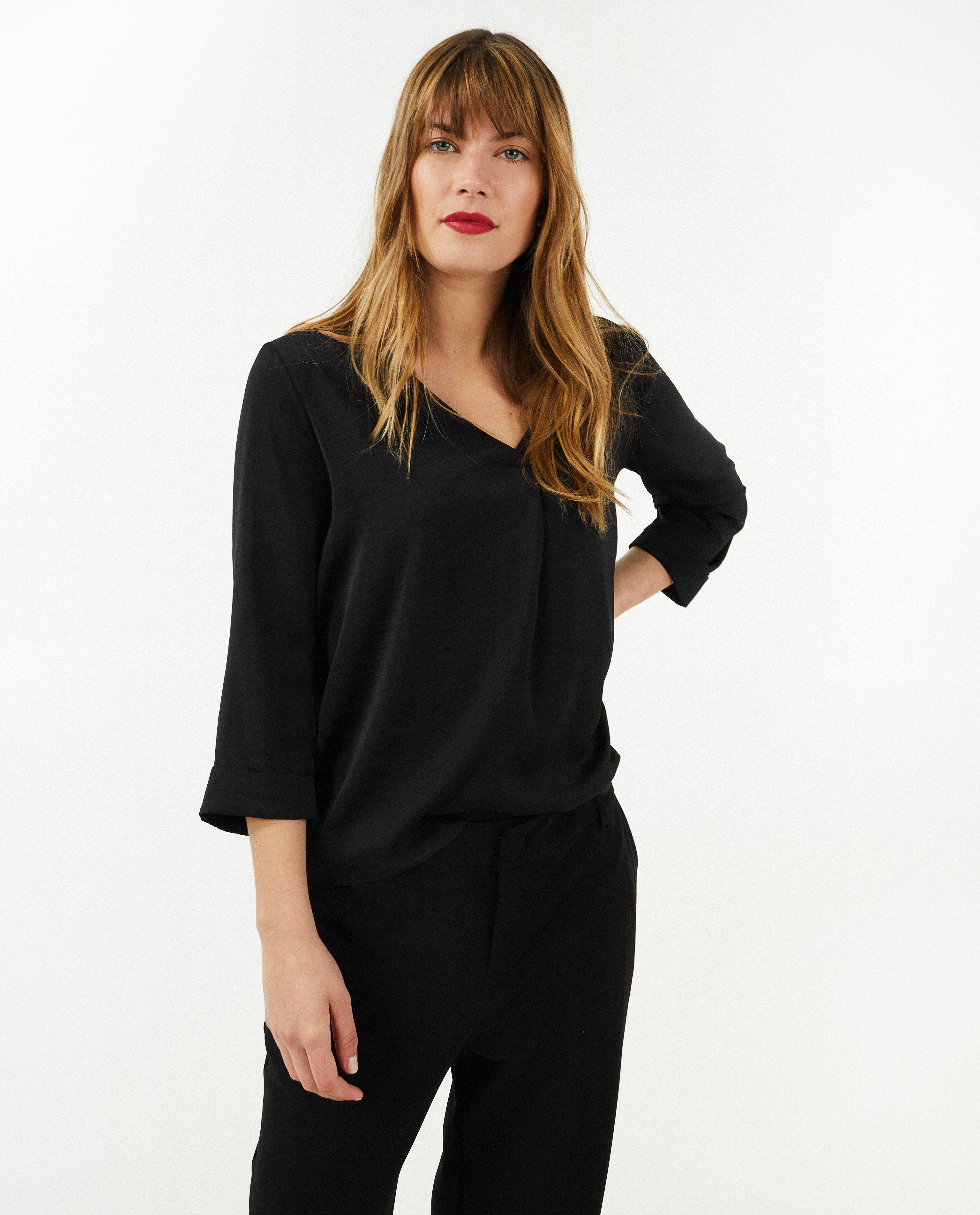 Hemden - Satijnen blouse