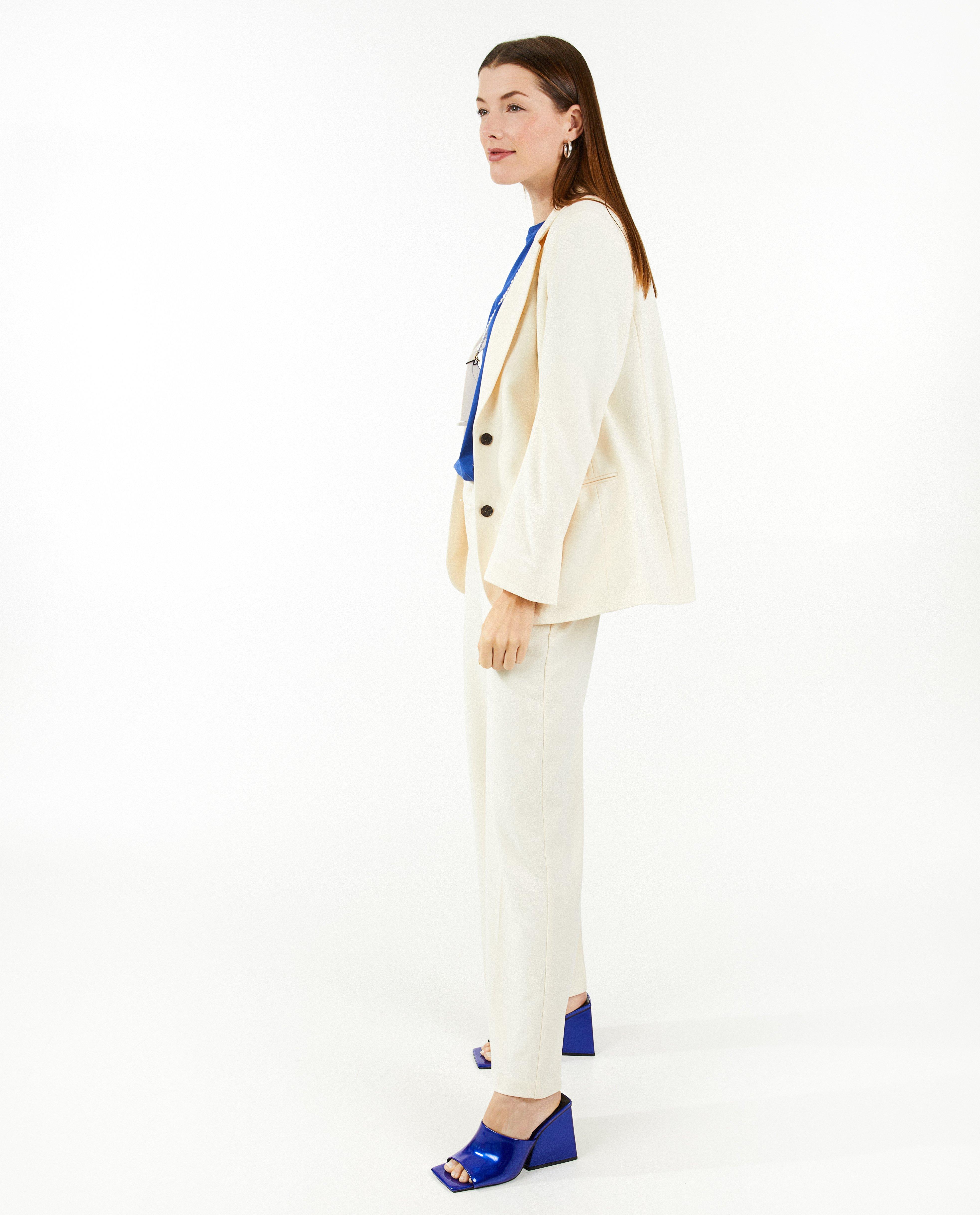 Blazer écru, coupe droite - null - Sora