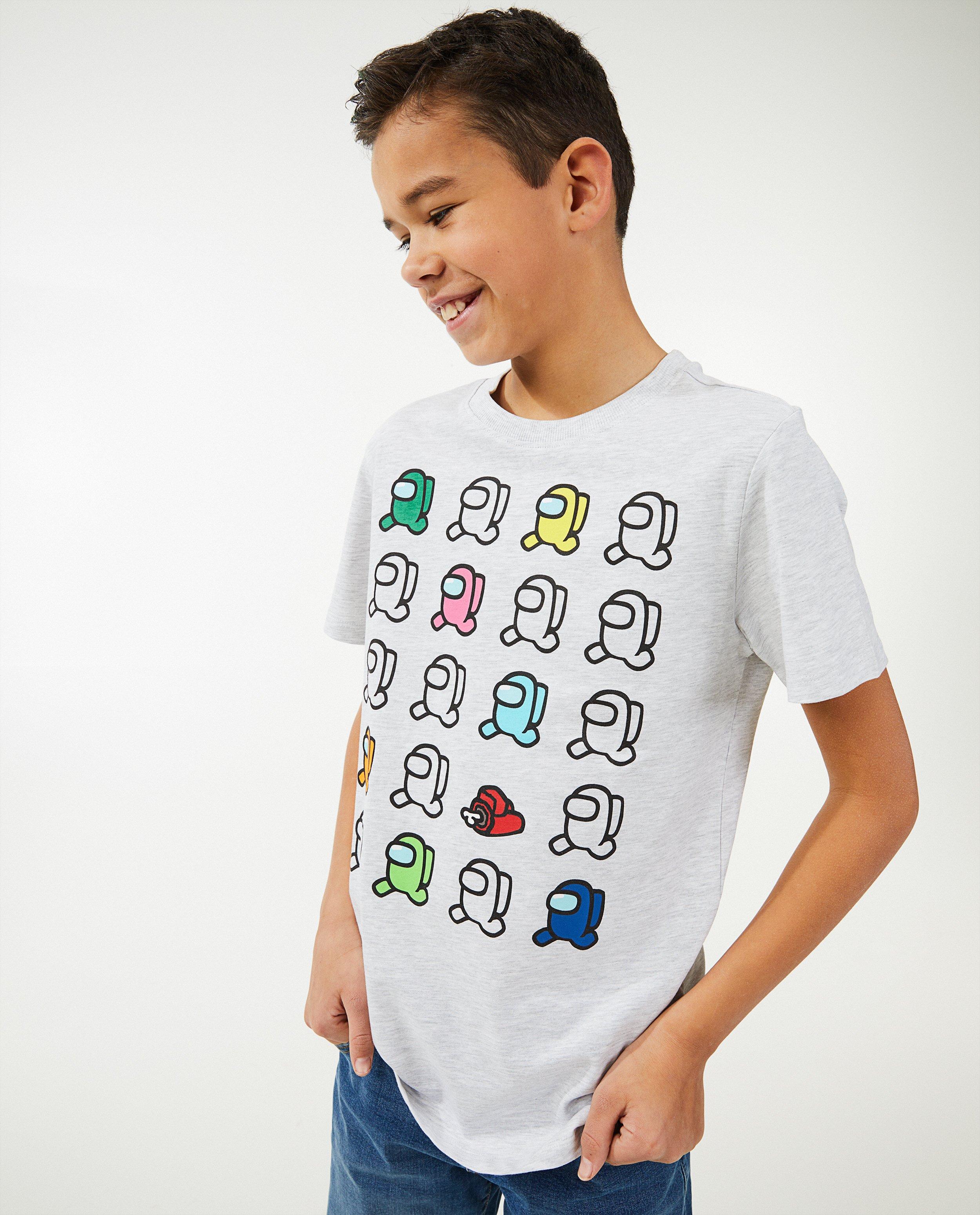 T-shirts - T-shirt gris, Among us