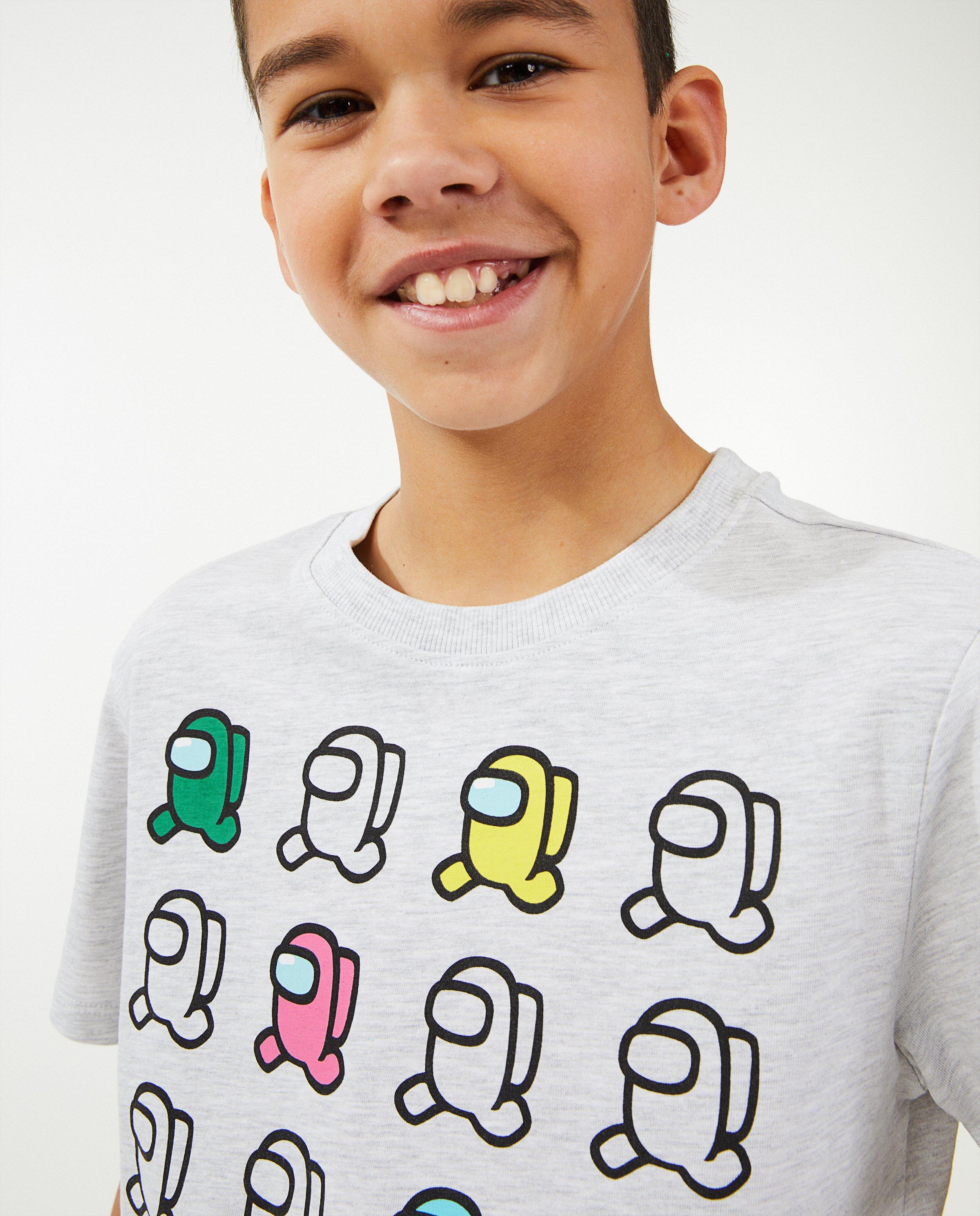 T-shirts - T-shirt gris, Among us