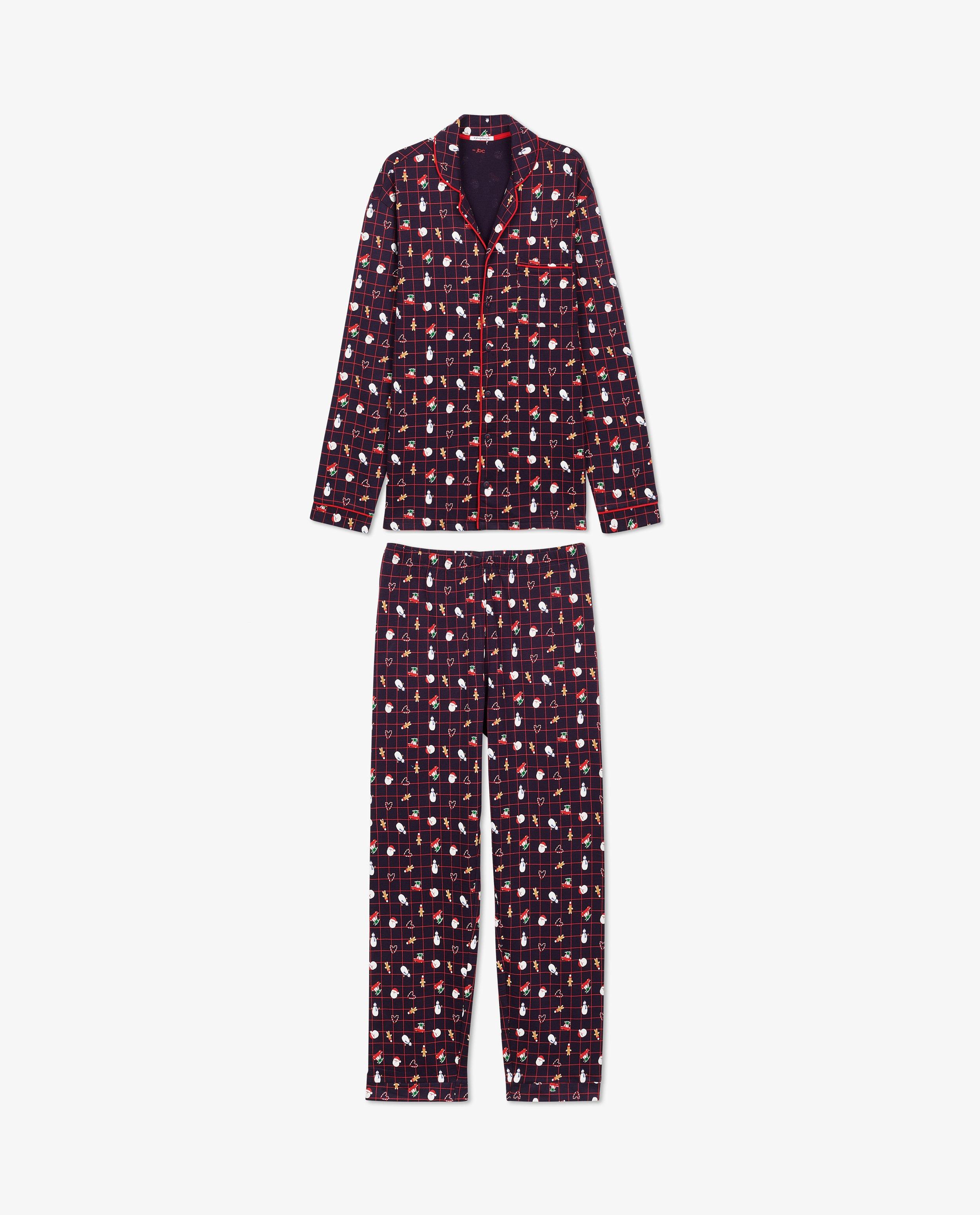 Pyjamas - Pyjama de Noël bleu, hommes