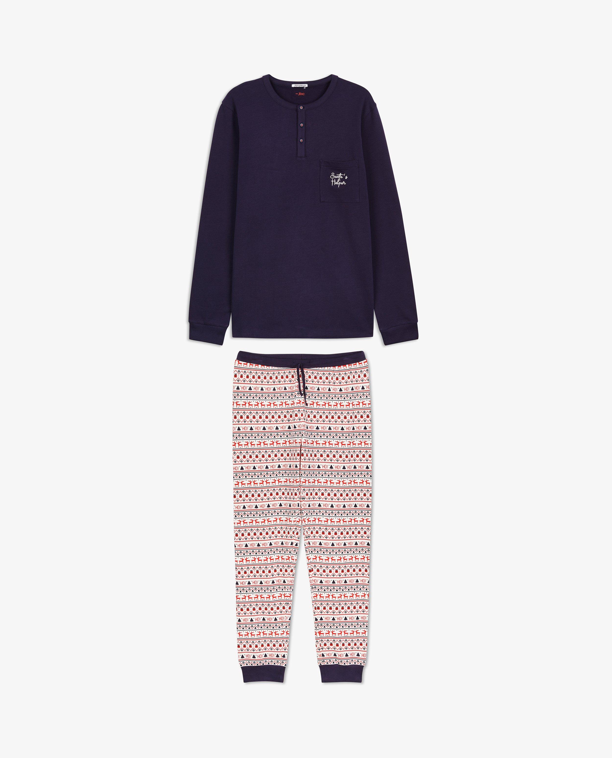 Pyjamas - Pyjama de Noël bleu, hommes