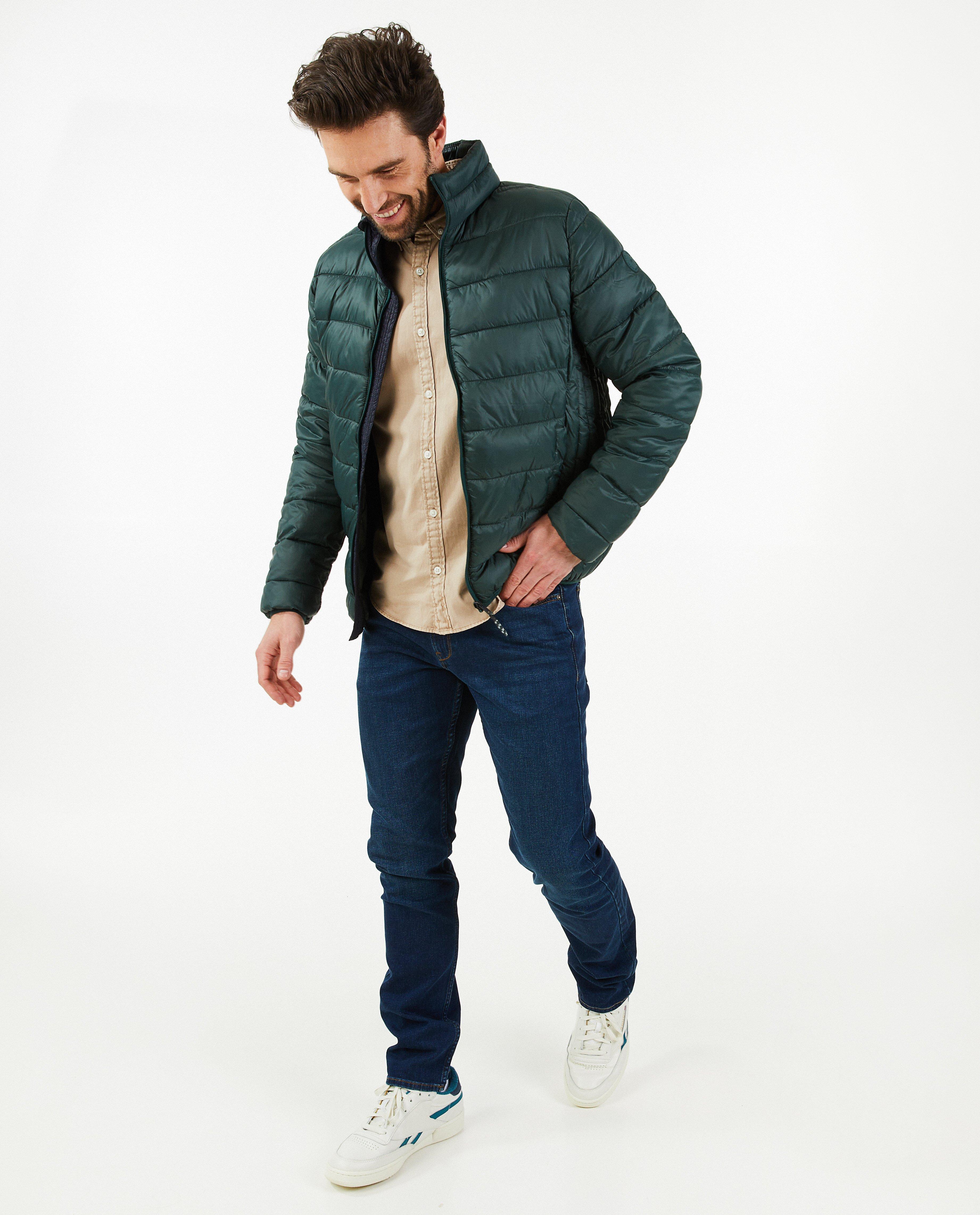 Quilted jas, heren - null - Quarterback