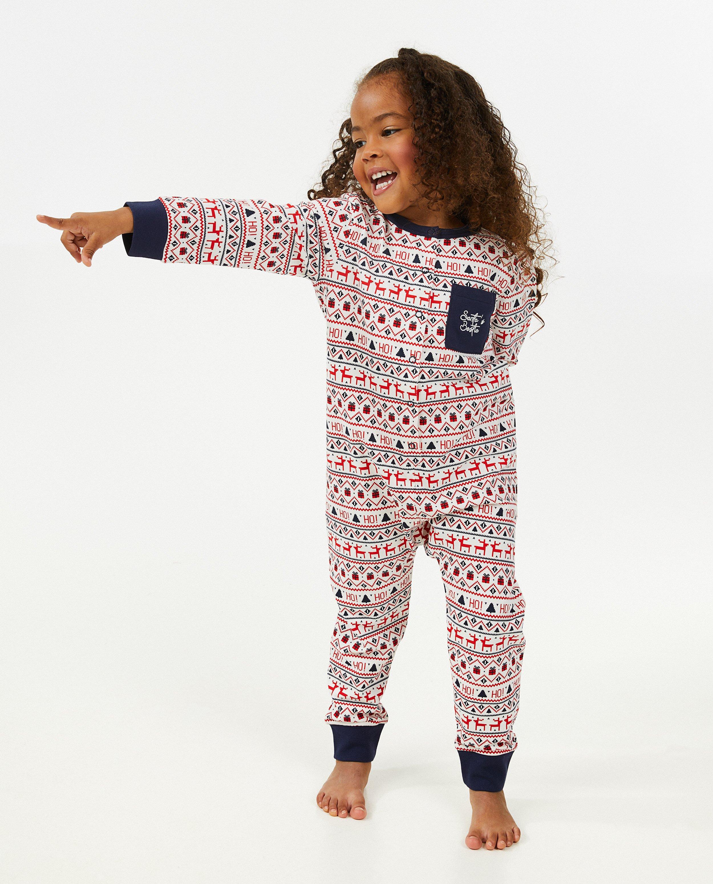 Pyjama de Noel blanc 2 7 ans Familystories JBC Belgique Belgique