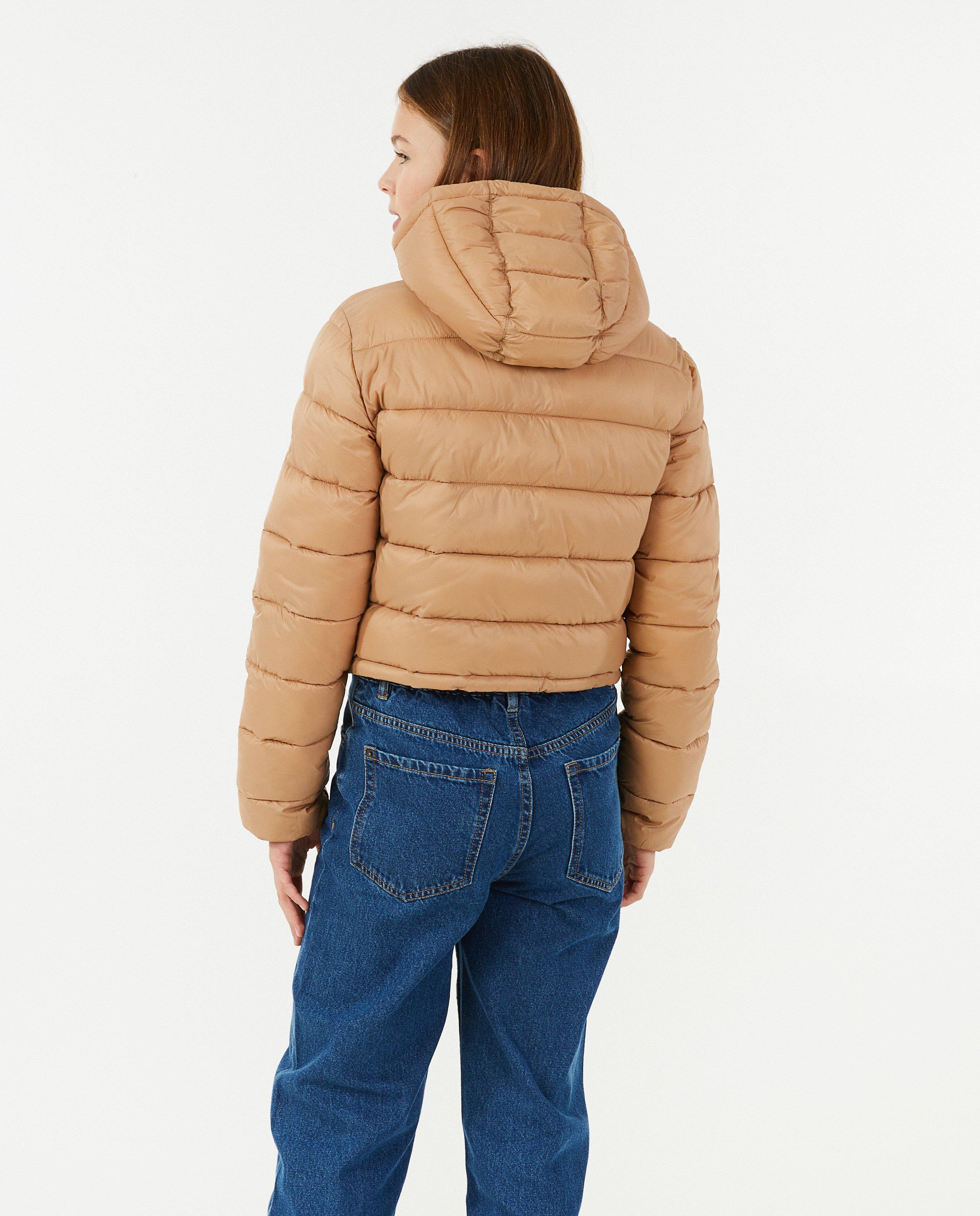 Poncho's en teddy's - Quilted jas, tieners