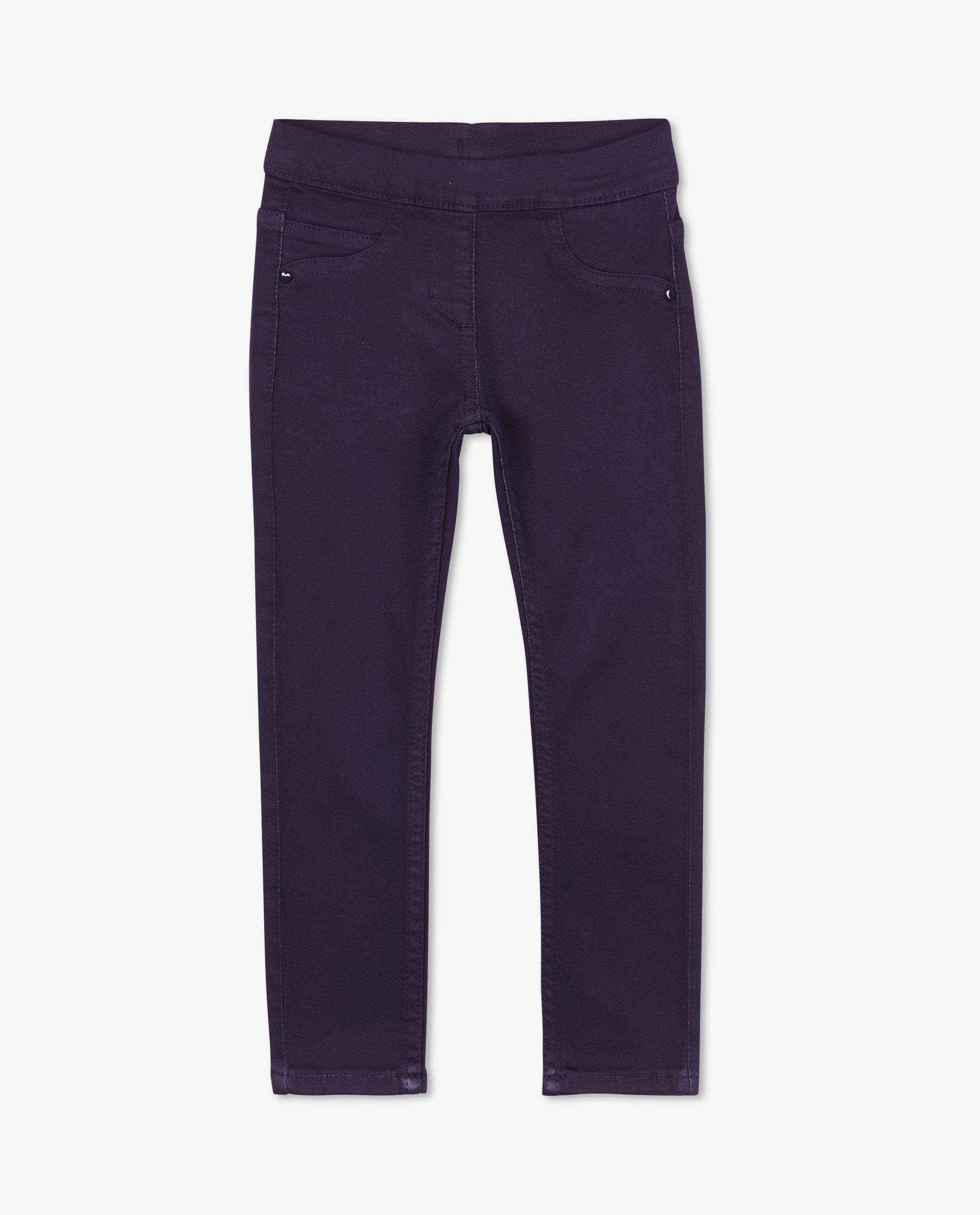 Broeken - Blauwe broek, jegging fit