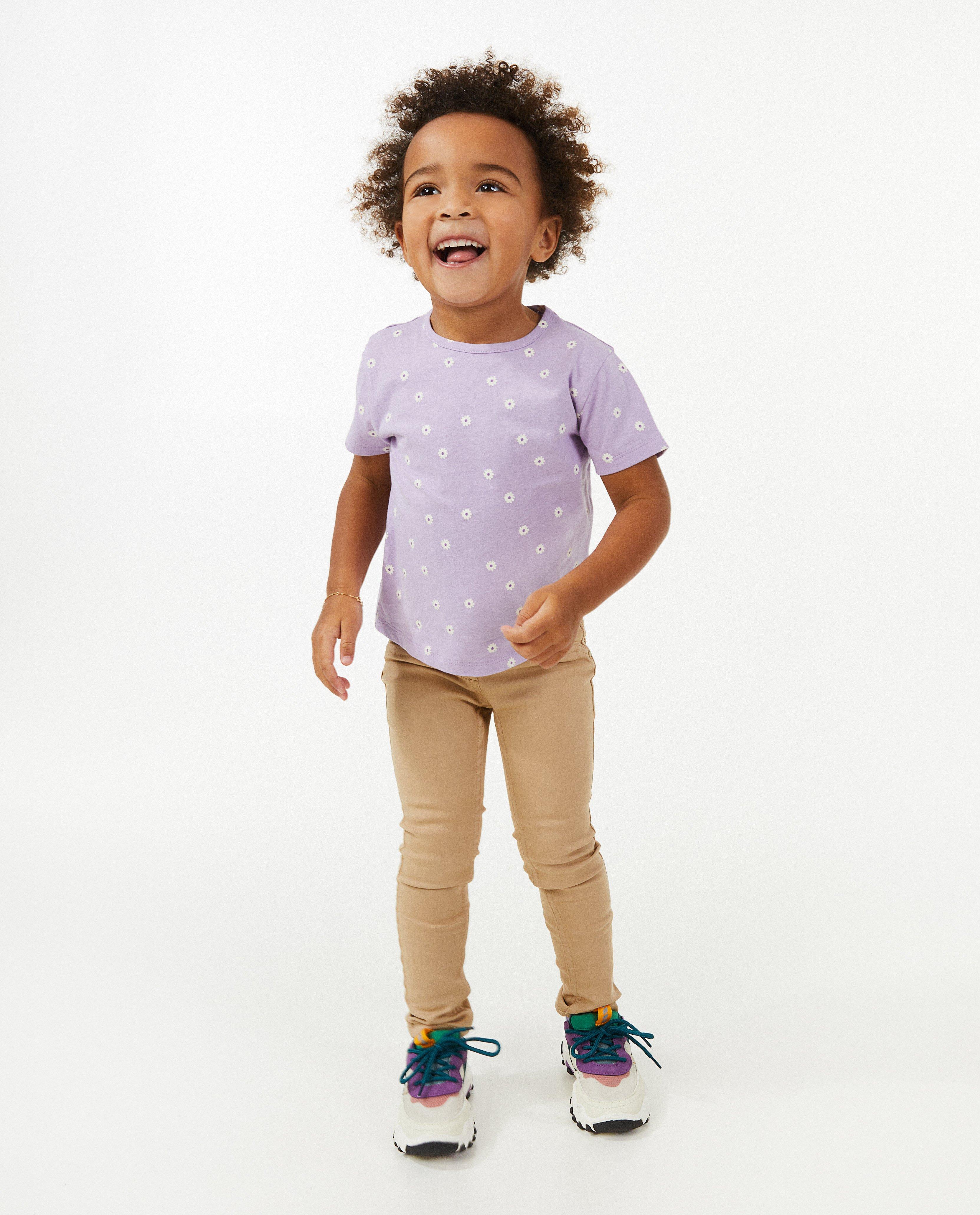 Pantalon bleu, jegging fit - null - Besties