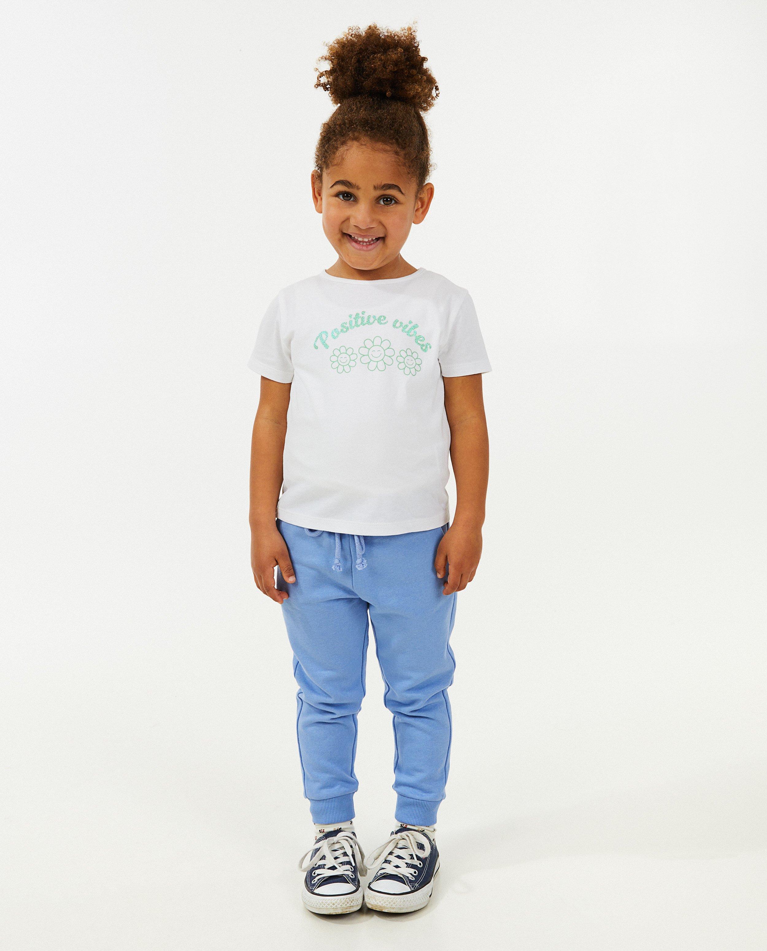 T-shirt met glitterprint - null - Besties