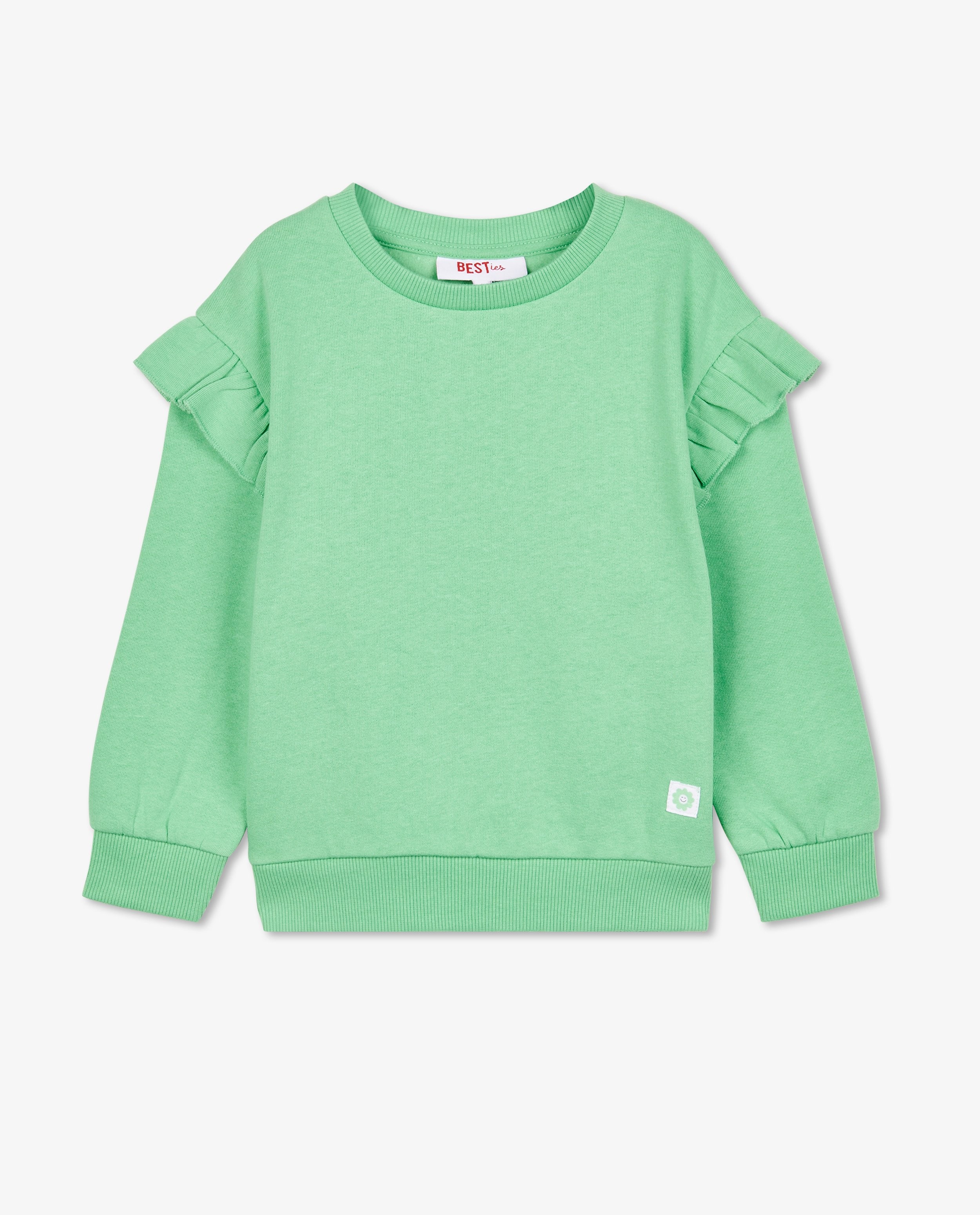 Sweaters - Sweater met volants