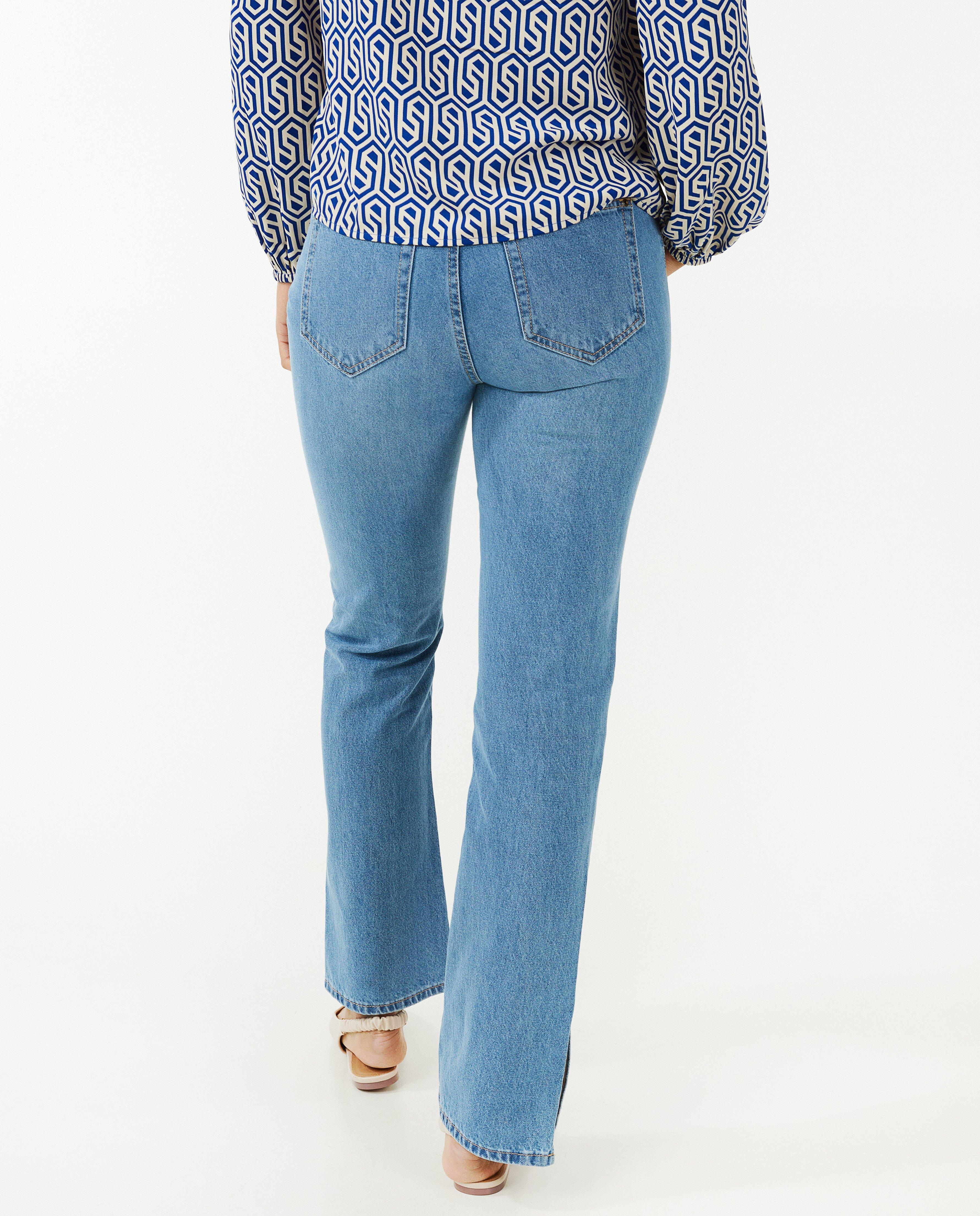 Jeans - Blauwe jeans, 70's straight fit