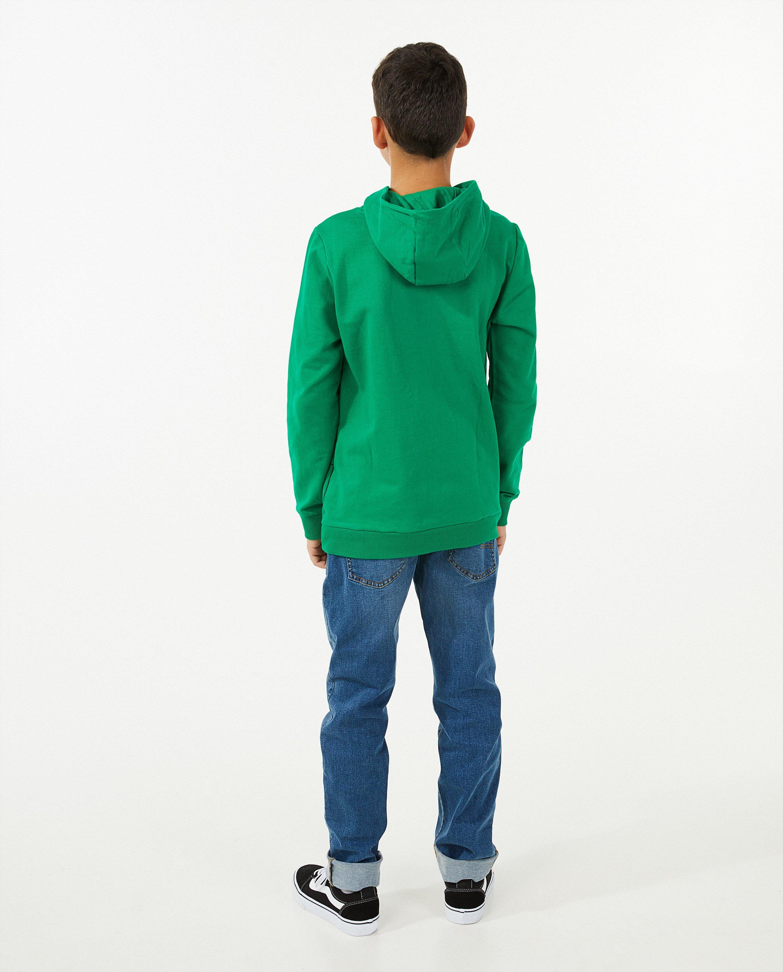 Sweats - Hoodie vert Minecraft