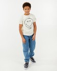 T-shirt met smileyprint - null - Smiley World