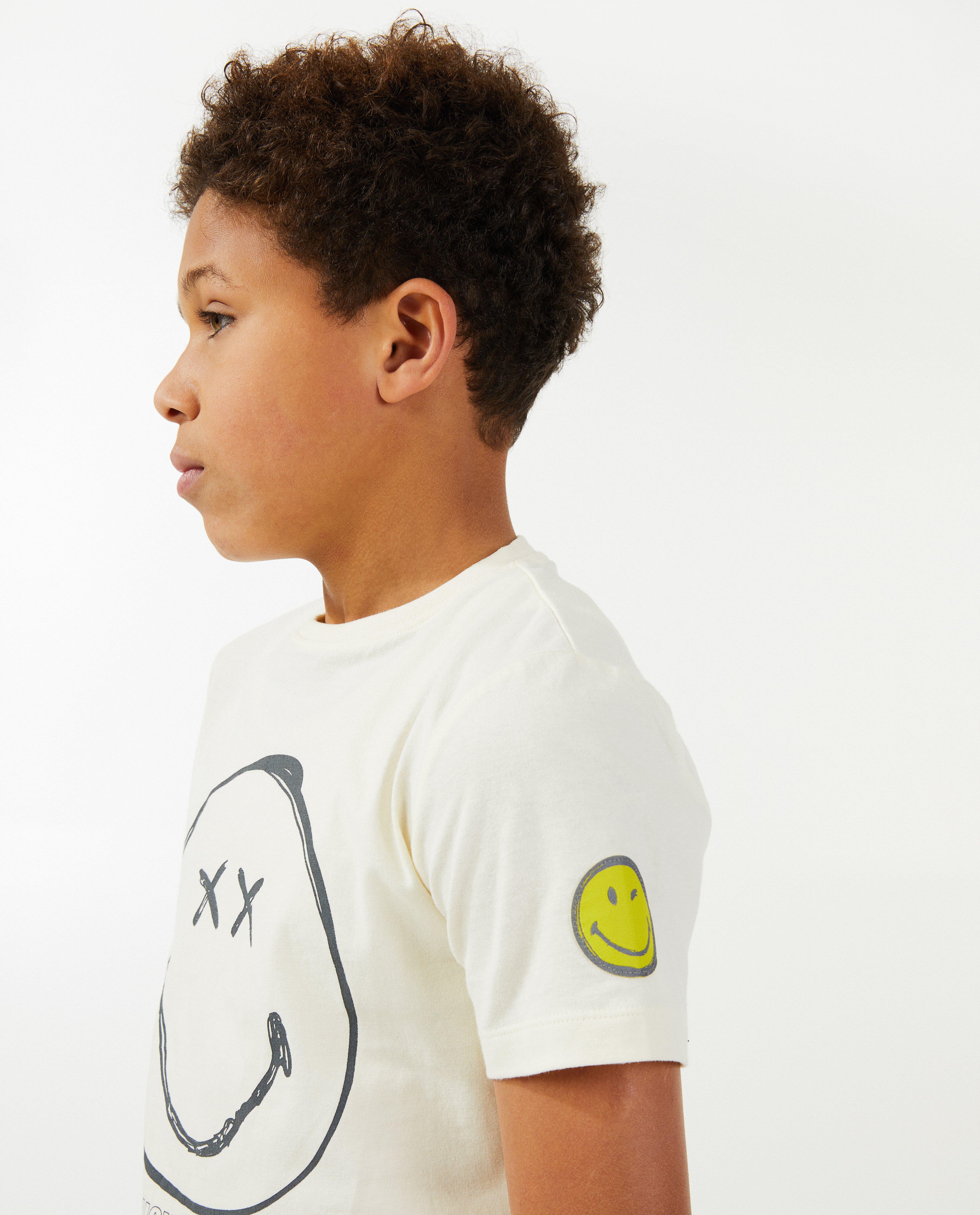 T-shirts - T-shirt à imprimé à smileys
