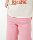 Jeans - Roze jeans, flared fit