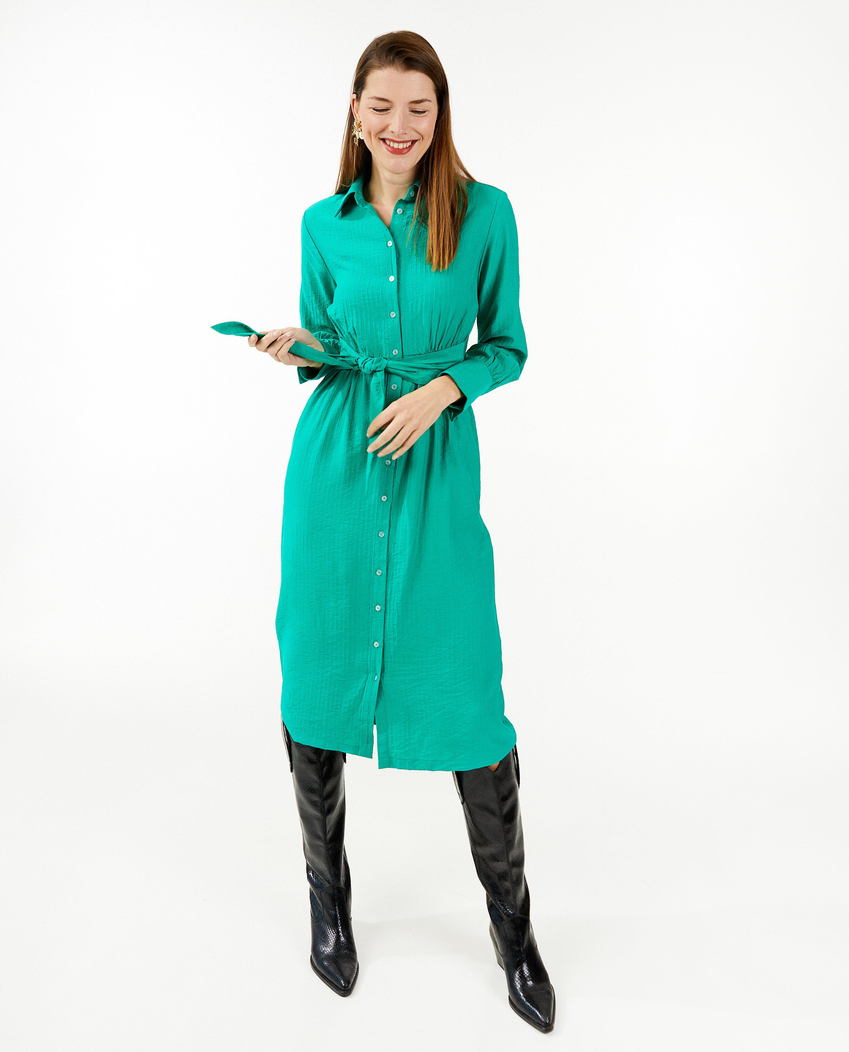 Groene jurk - null - Sora