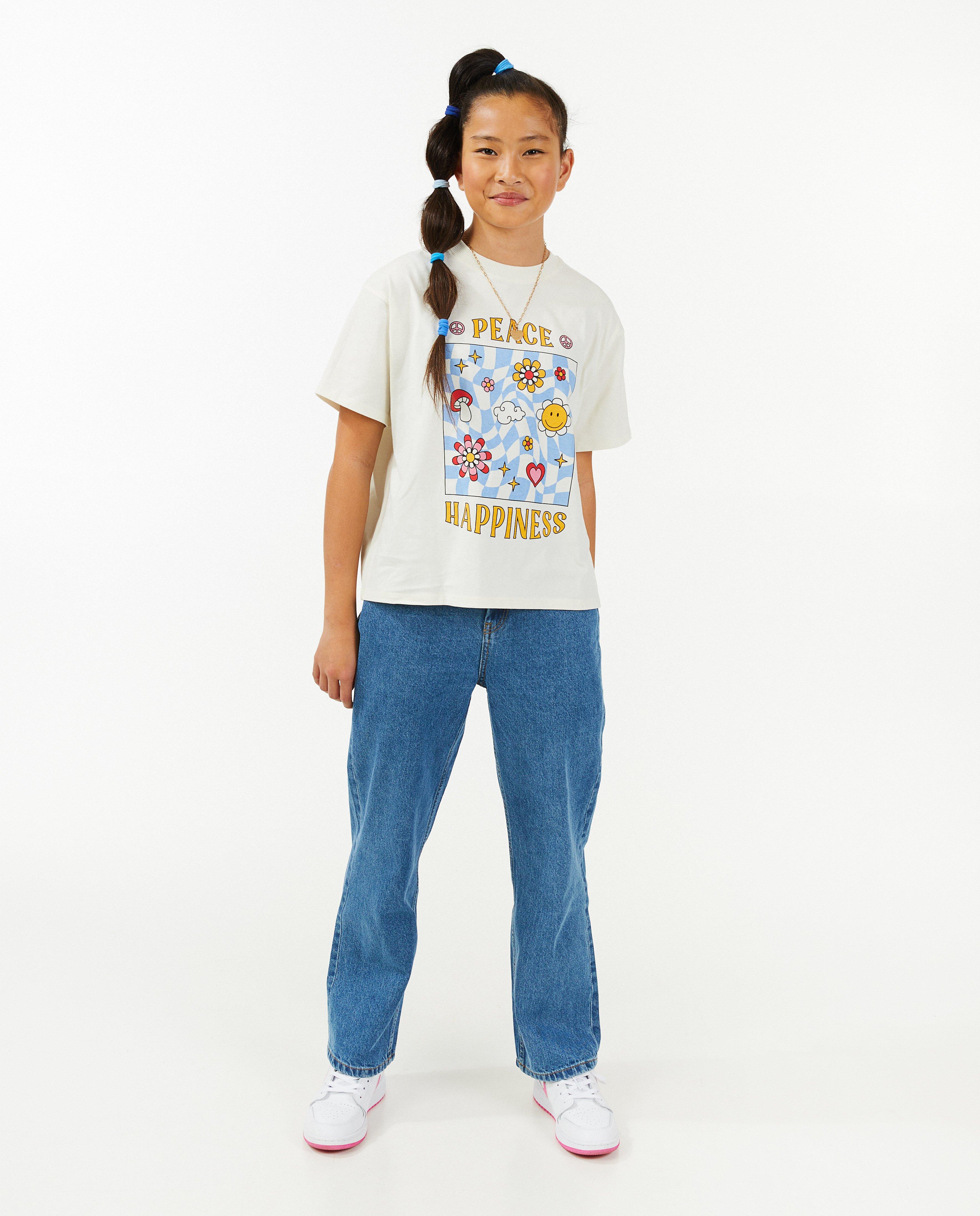 Jeans bleu, straight fit - null - Groggy