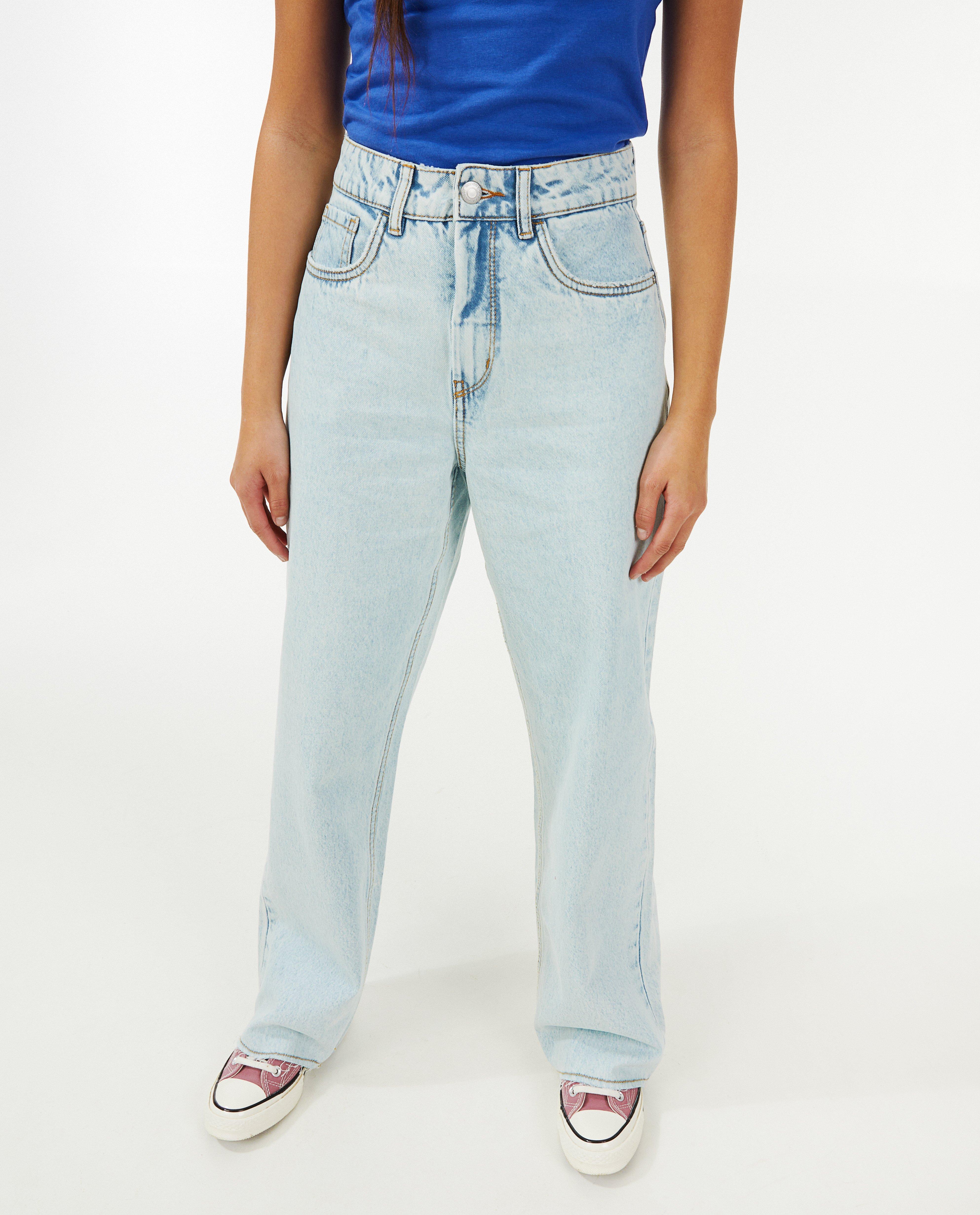 Jeans - Jeans bleu clair à pattes d’éléphant