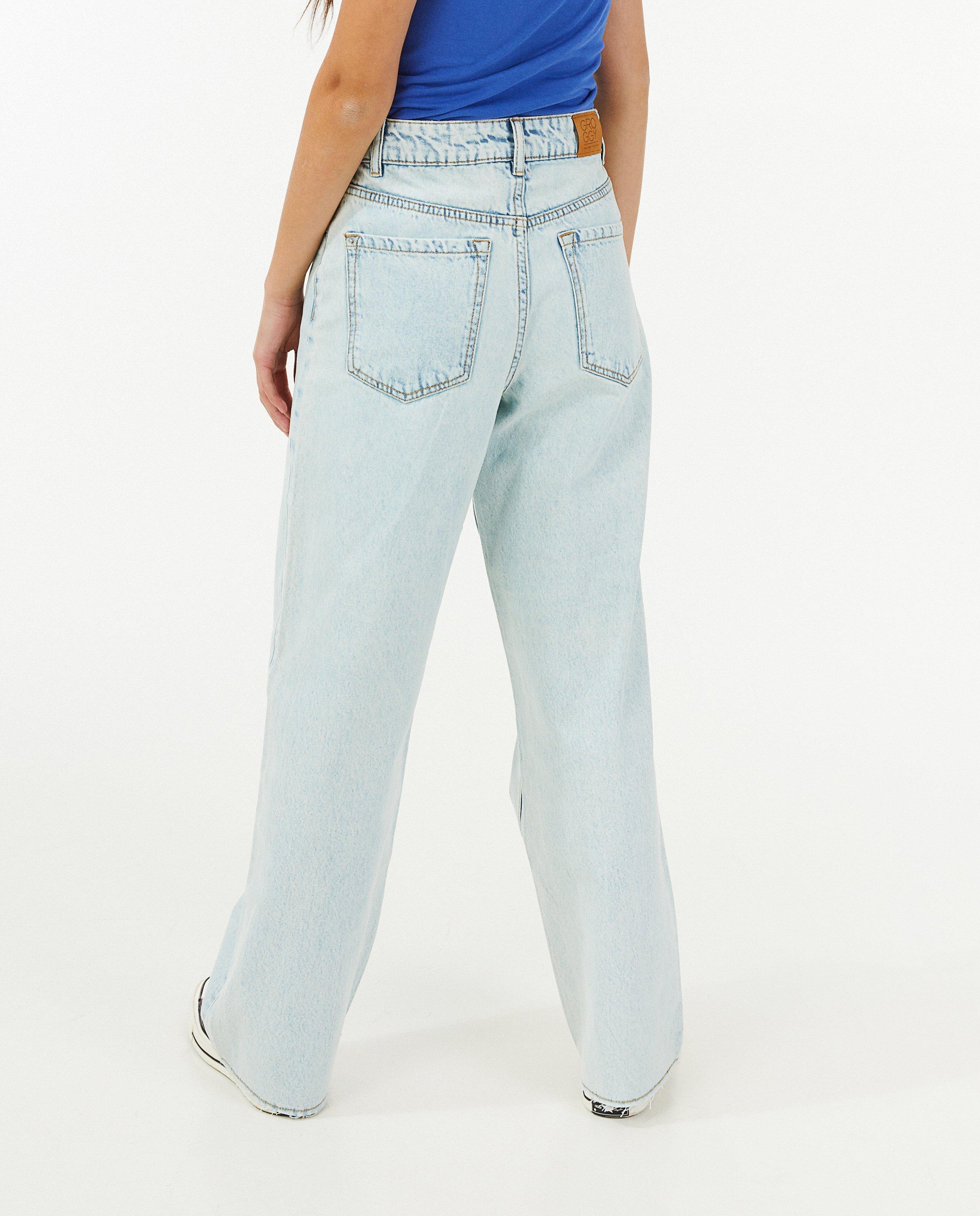 Jeans - Jeans bleu clair à pattes d’éléphant