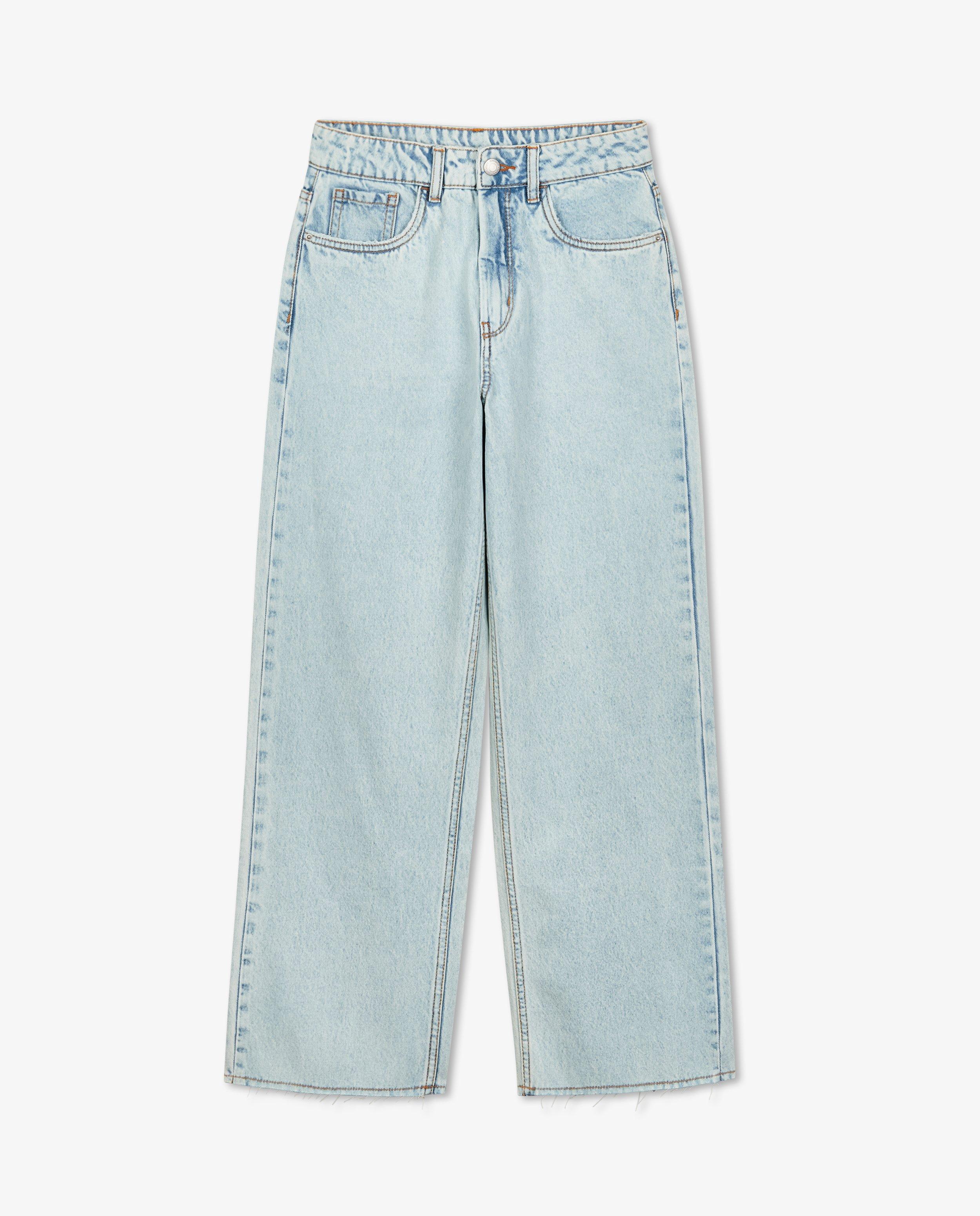 Jeans - Jeans bleu clair à pattes d’éléphant