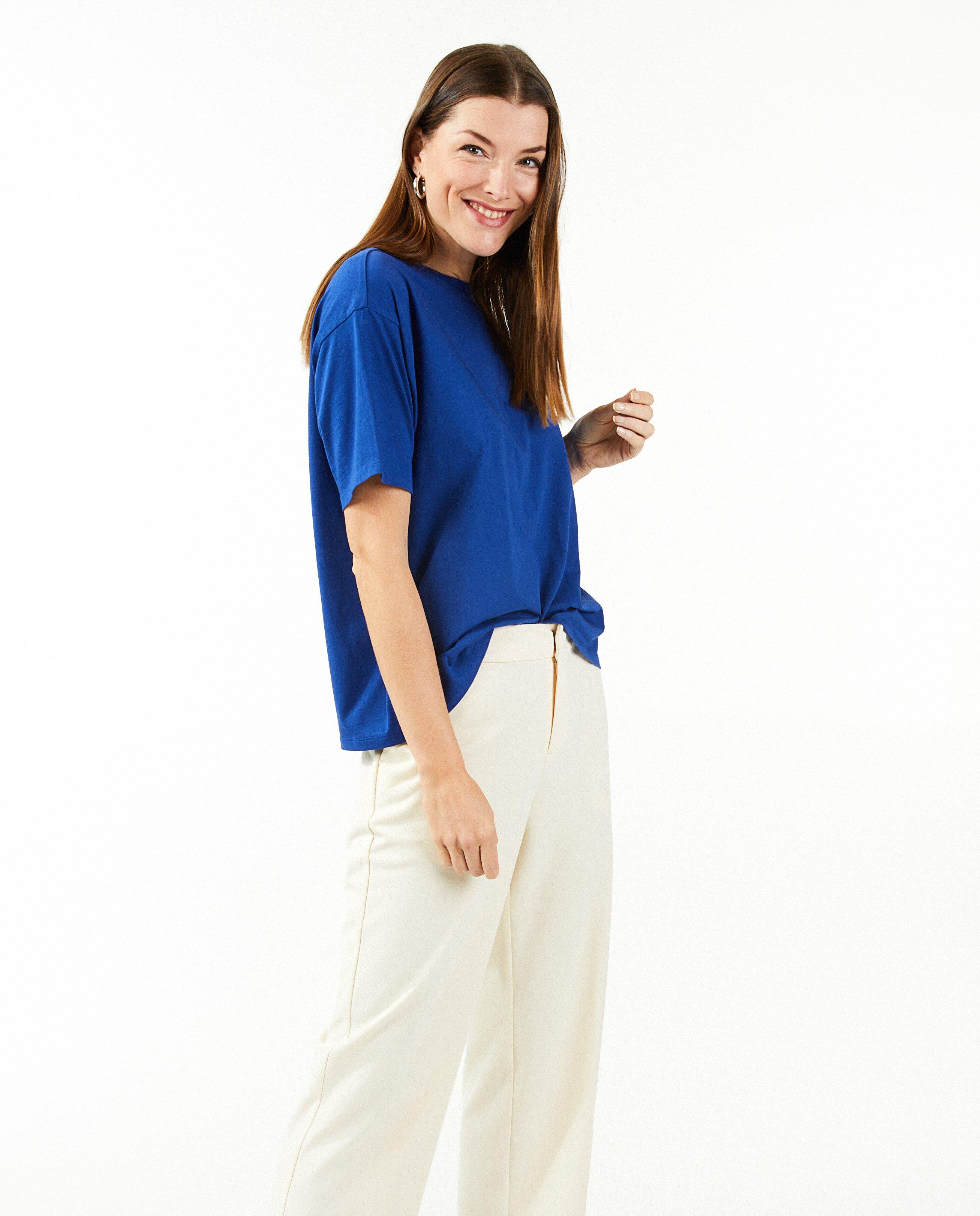 T-shirts - T-shirt bleu cobalt