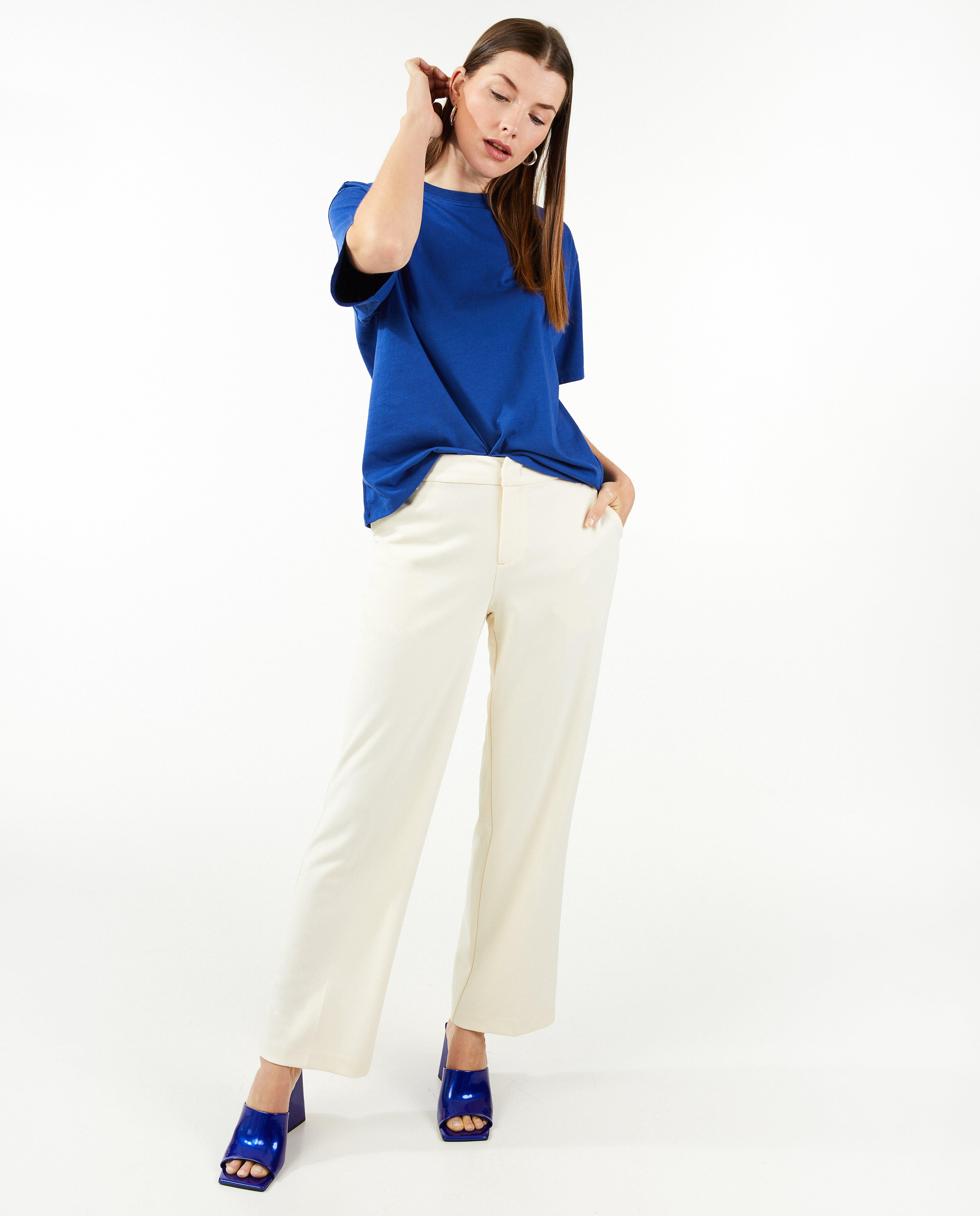 Kobaltblauw T-shirt - Product Detail - donkerblauw - afbeelding nummer 4