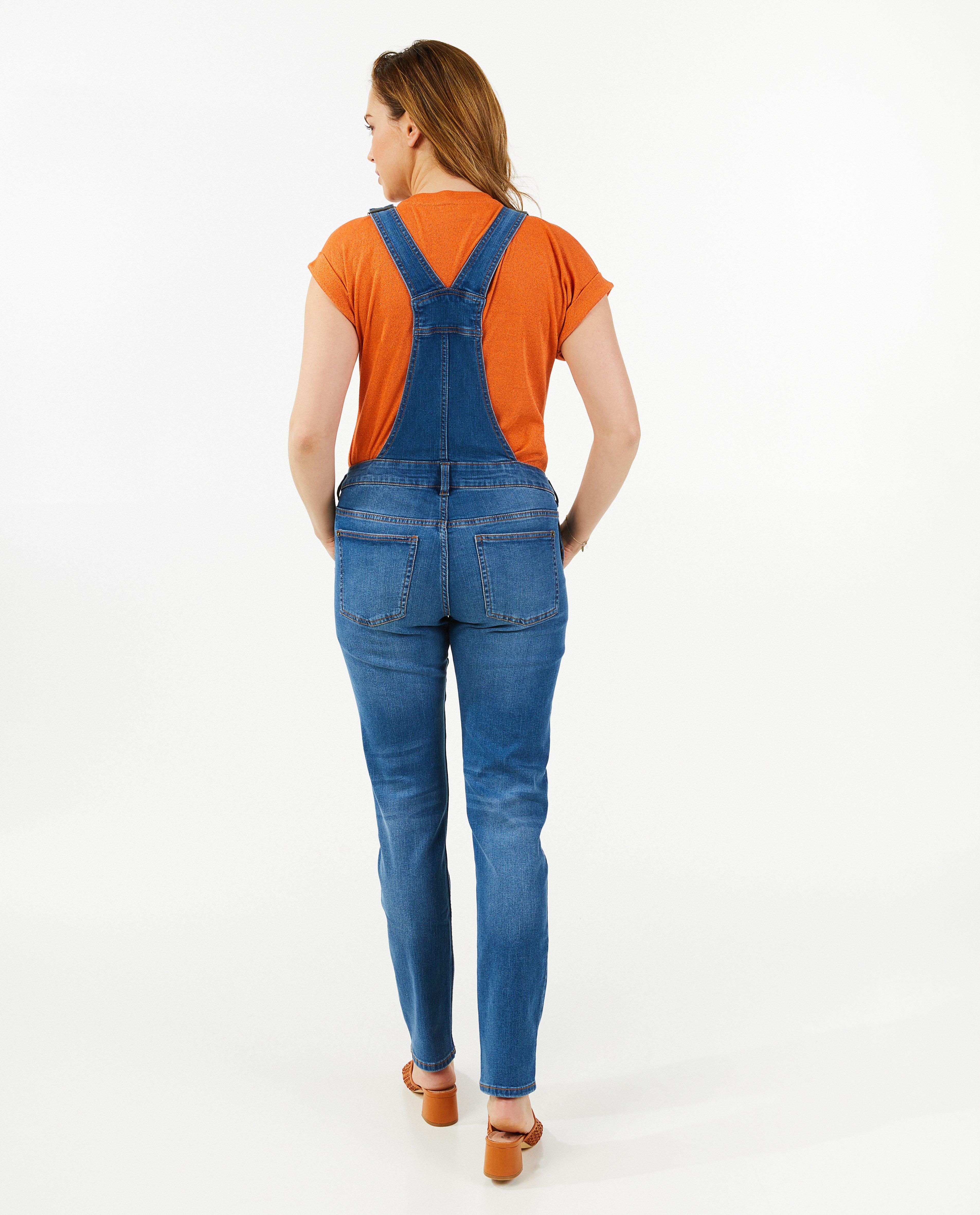 Jumpsuit - Blauwe jeanssalopette, zwangerschap