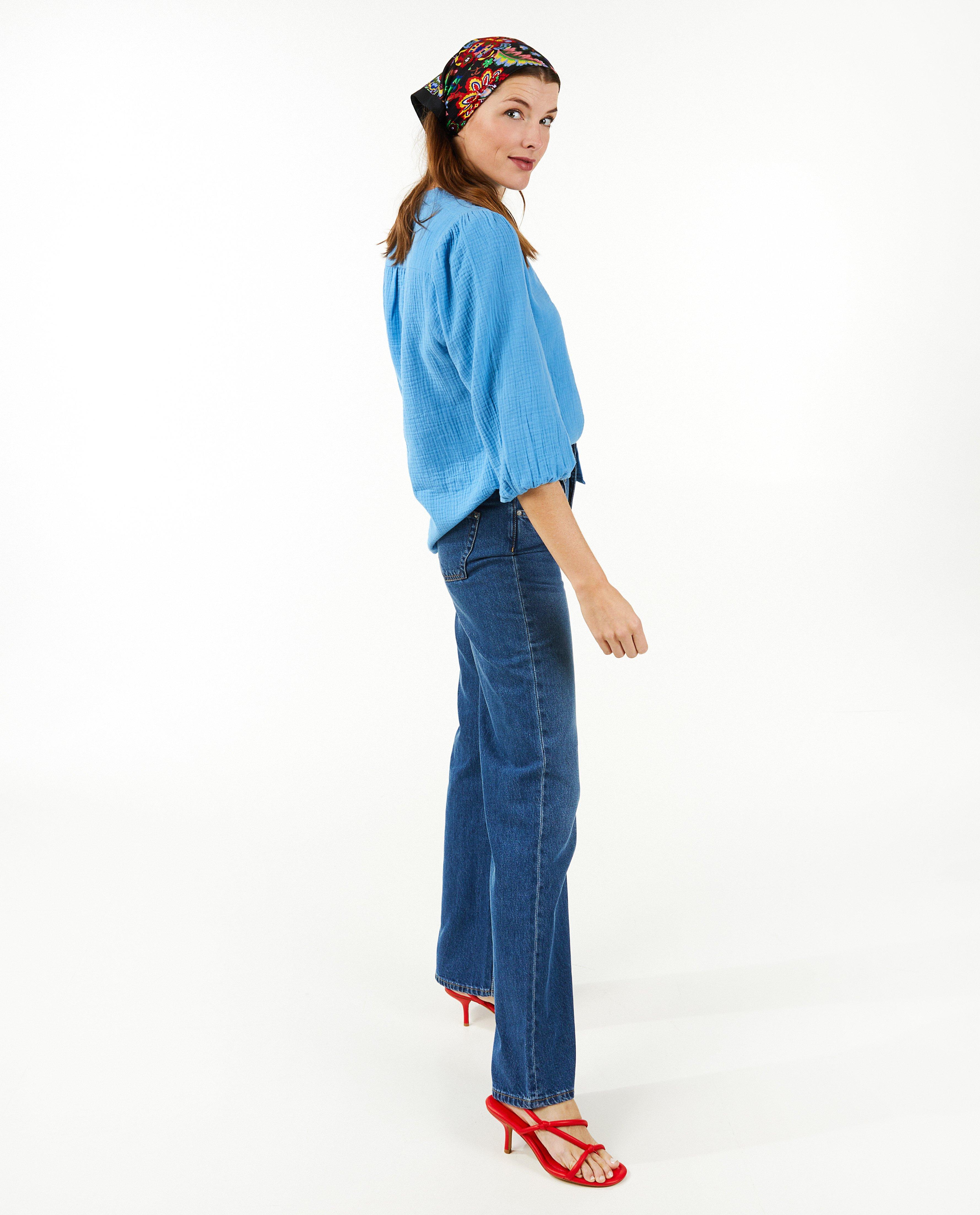 Blouse van tetra - null - Sora