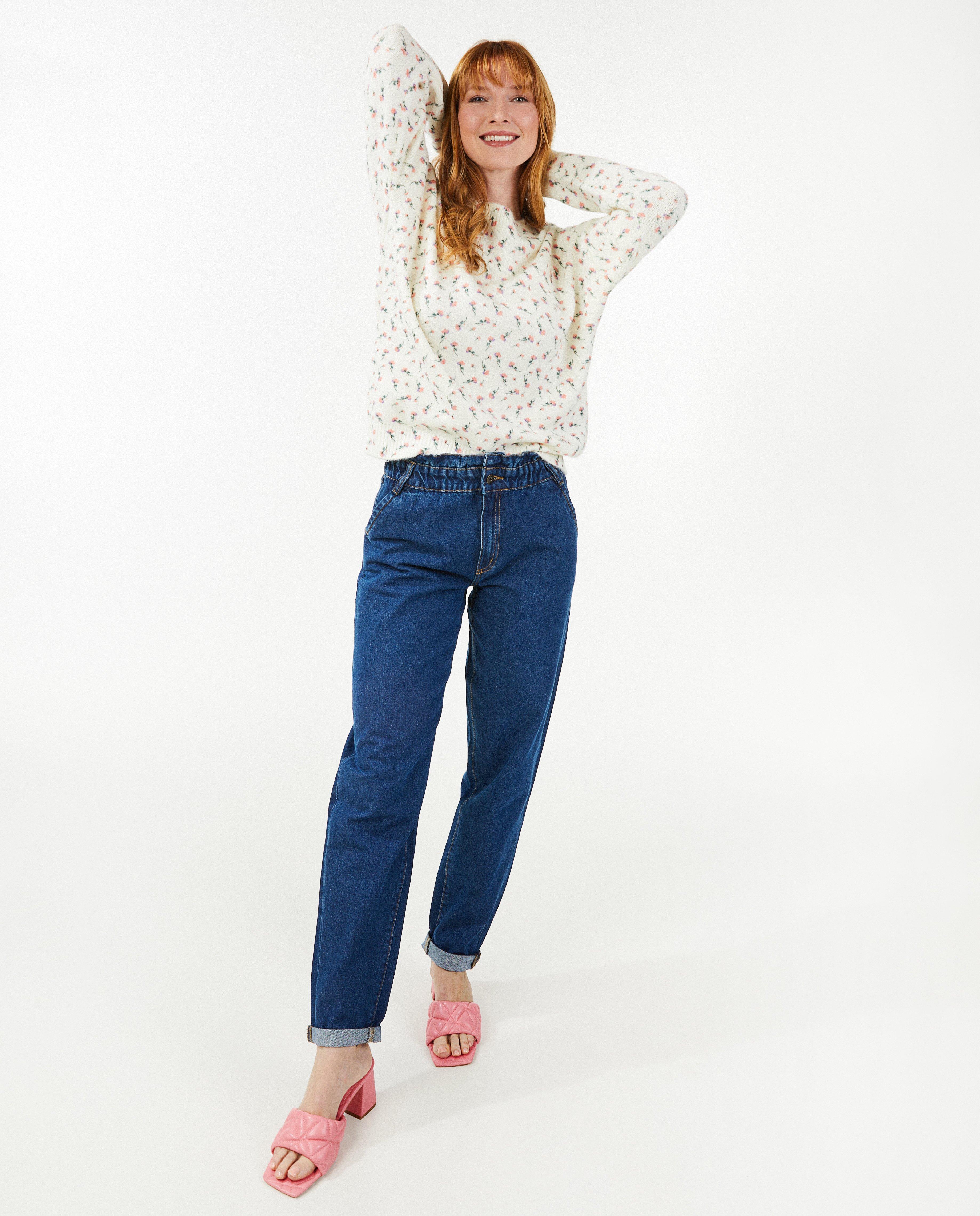 Donkerblauwe jeans, baggy fit - Product Detail - donkerblauw - afbeelding nummer 1