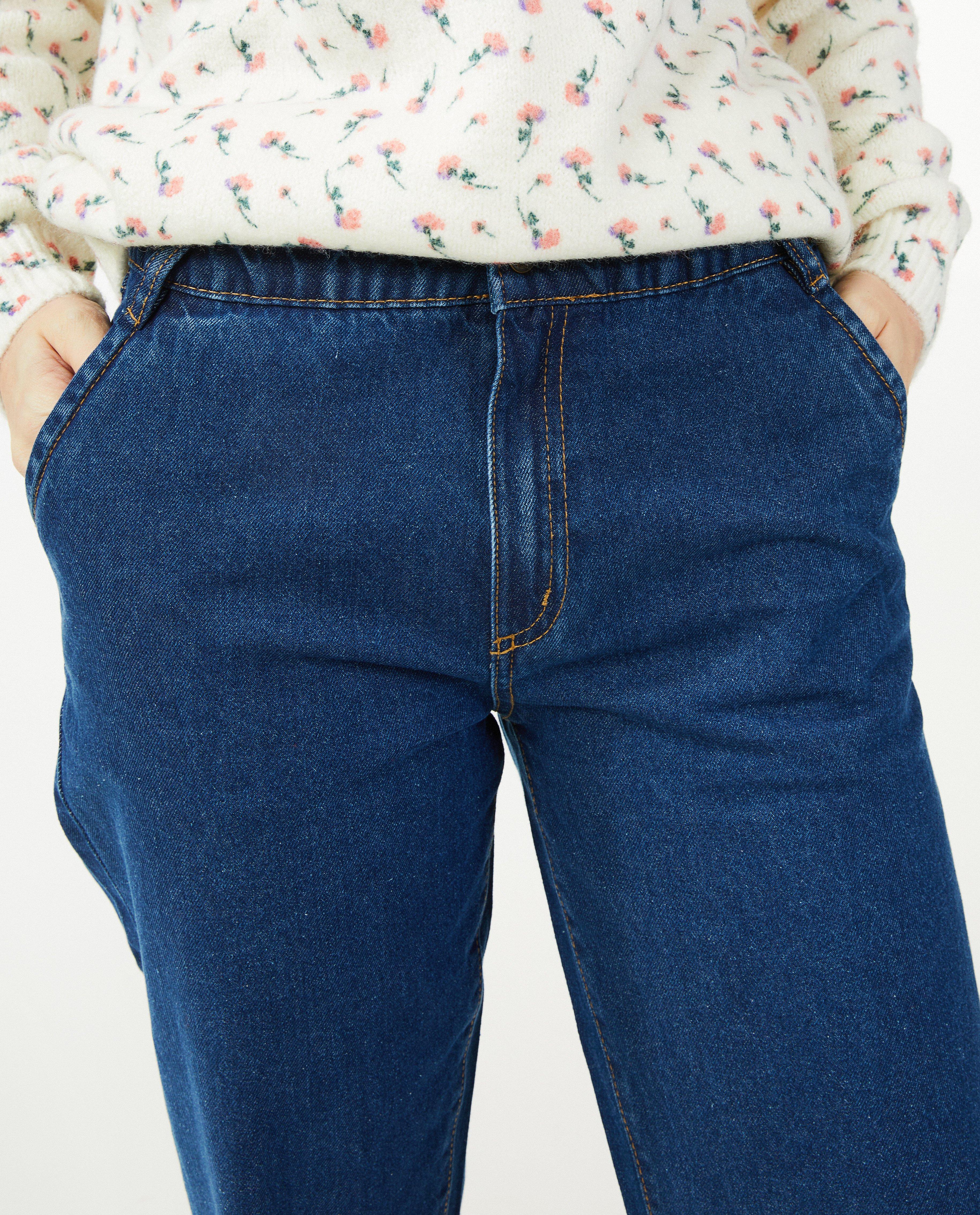 Donkerblauwe jeans, baggy fit - Product Detail - donkerblauw - afbeelding nummer 4