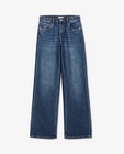 Donkerblauwe jeans, flared fit - null - Sora