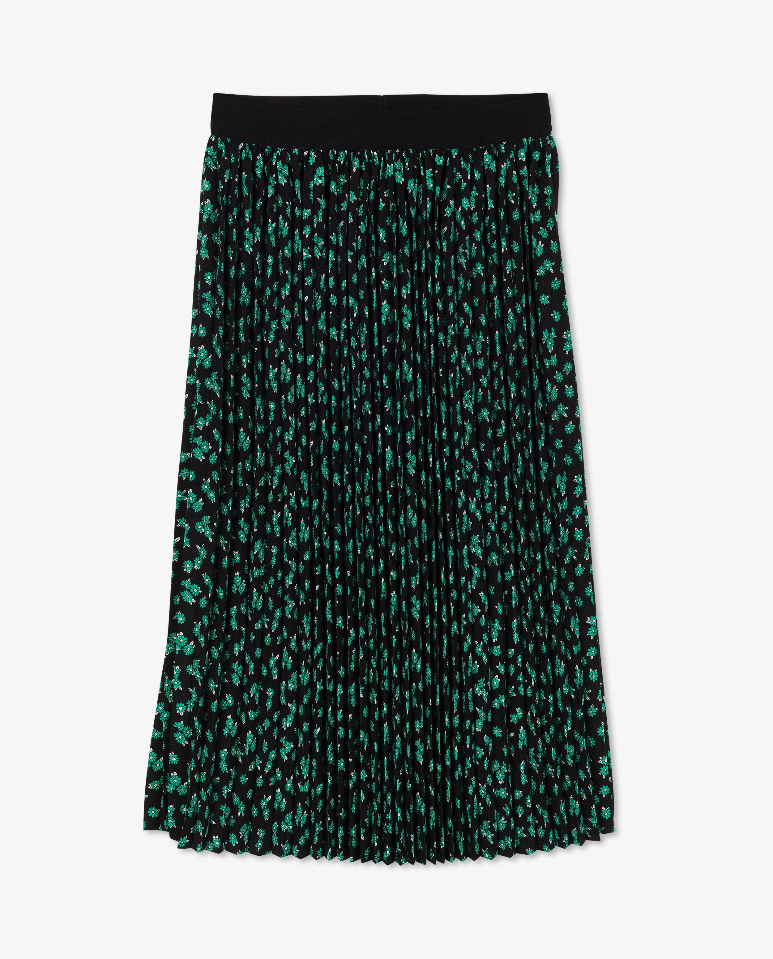 Plissérok met print - null - Sora